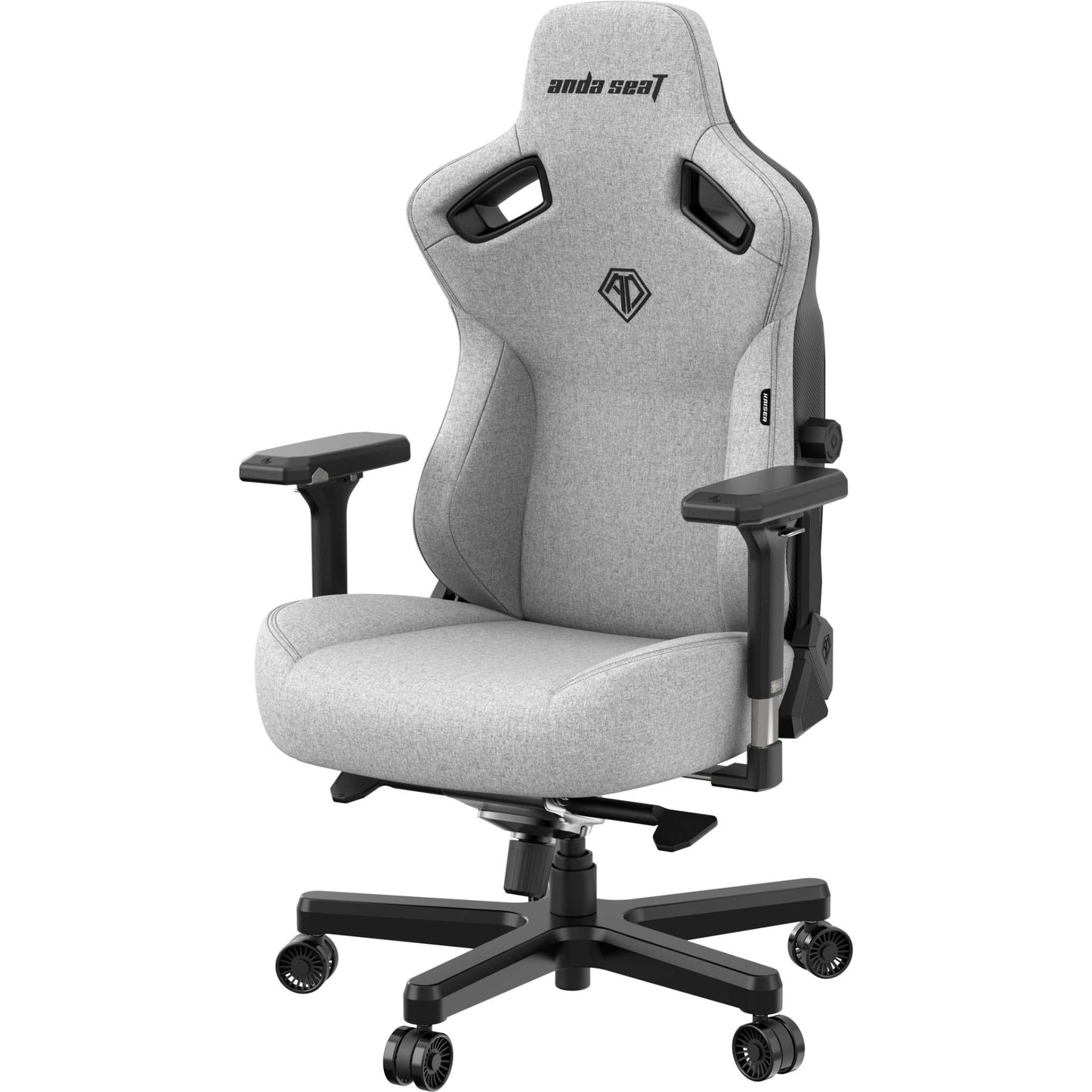 Anda Seat Kaiser 3 Series Premium Gaming Chair Grey Fabric (Large)