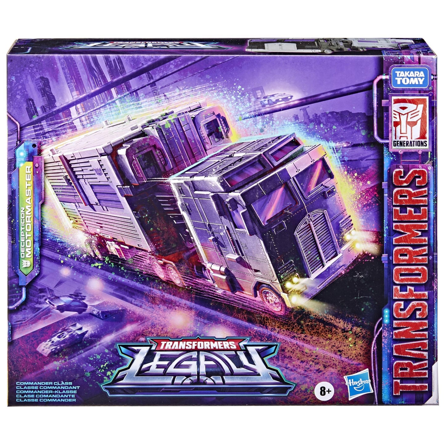 Transformers - Generations Legacy: Commander Decepticon Motormaster Figure
