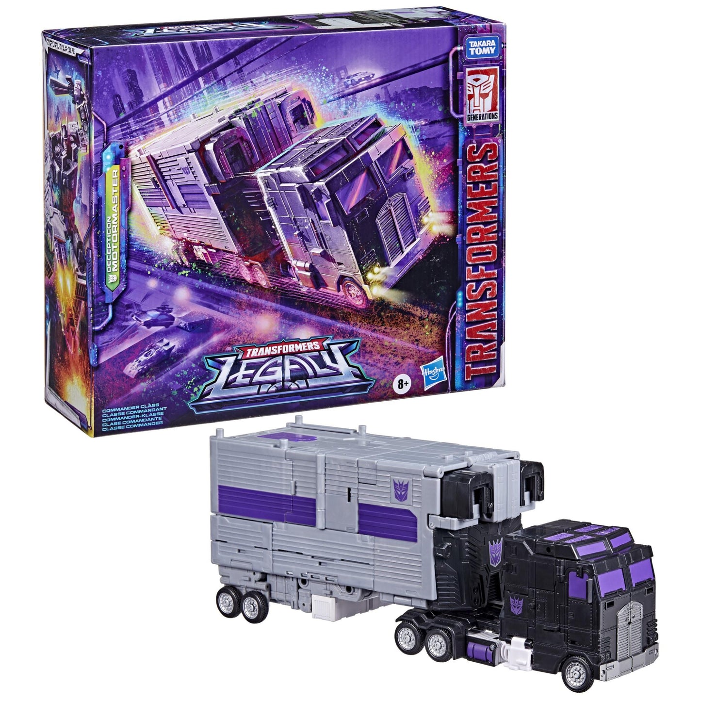 Transformers - Generations Legacy: Commander Decepticon Motormaster Figure