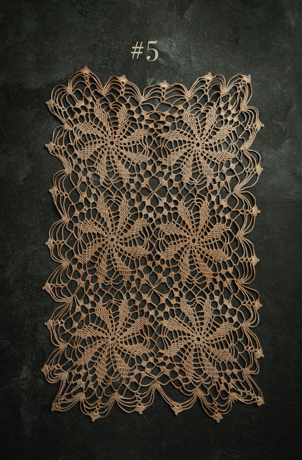 Eco-Dyed Vintage Doilies