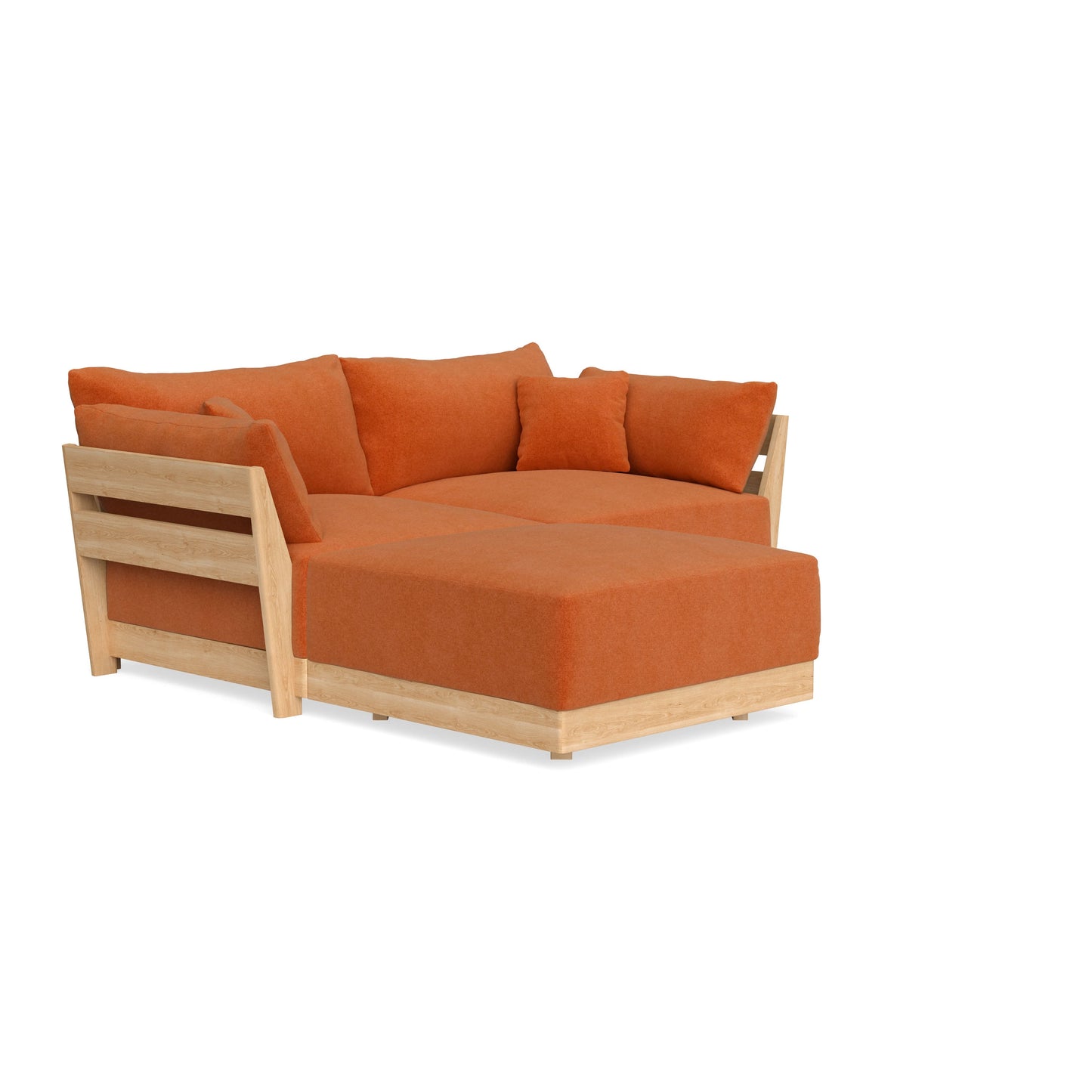 Slipcover Only - Modular Bondi 2-Seater Sectional in Terracotta
