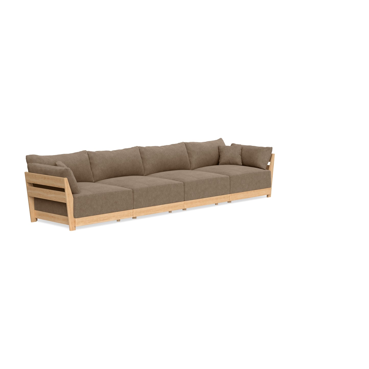Slipcover Only - Modular Bondi 4-Seater Sofa in Coffee
