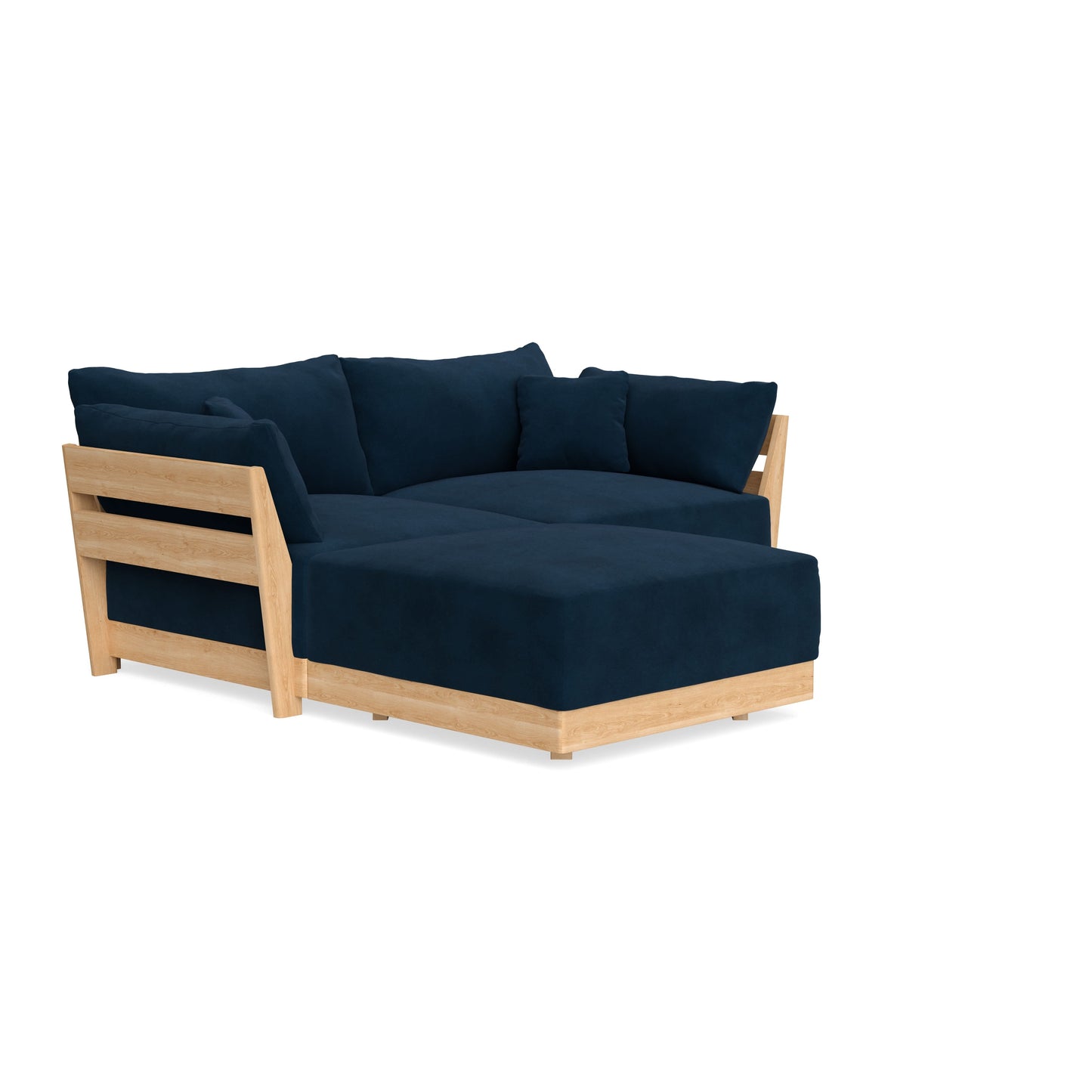 Slipcover Only - Modular Bondi 2-Seater Sectional in Royal Blue