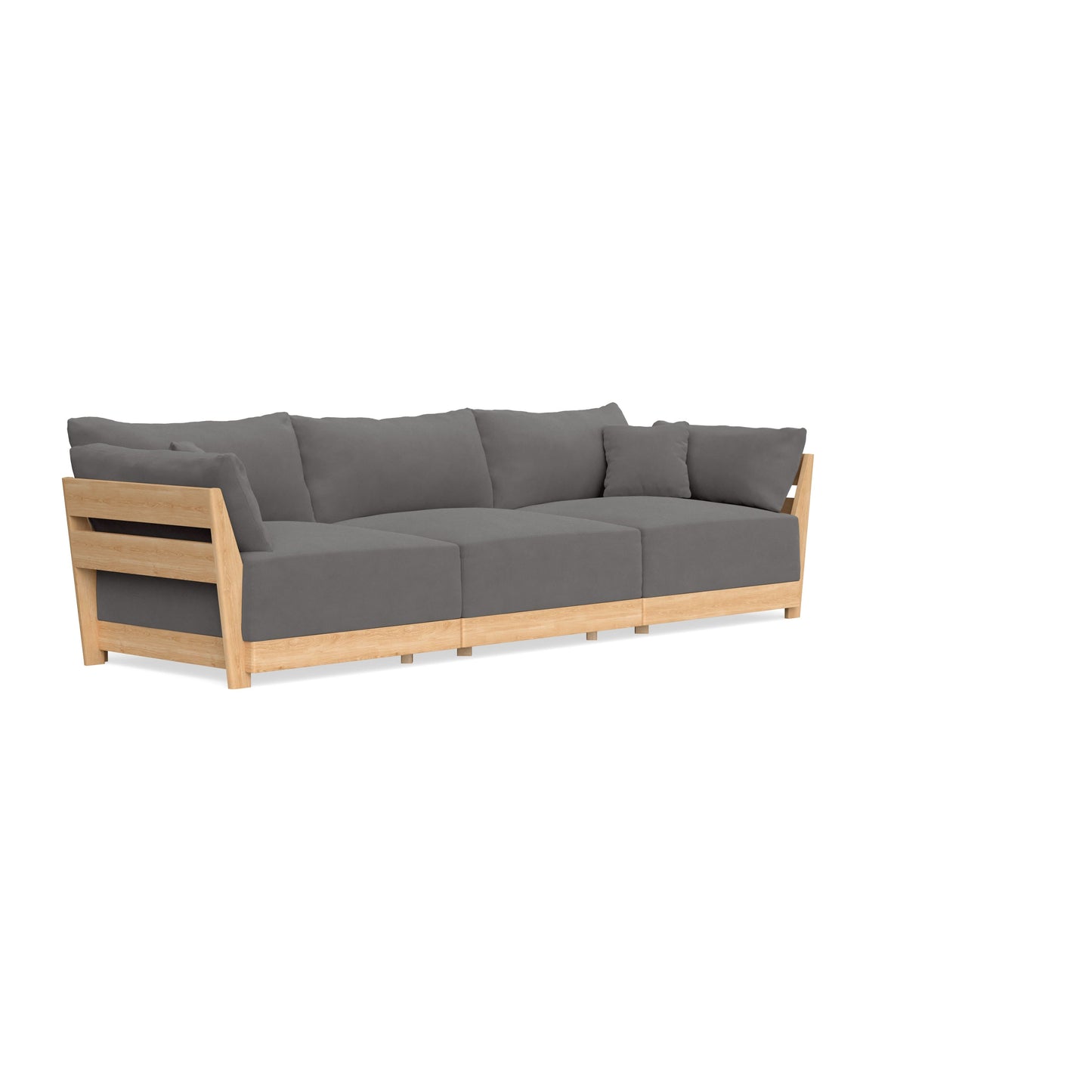 Slipcover Only - Modular Bondi 3-Seater Sofa in Burnt Ember