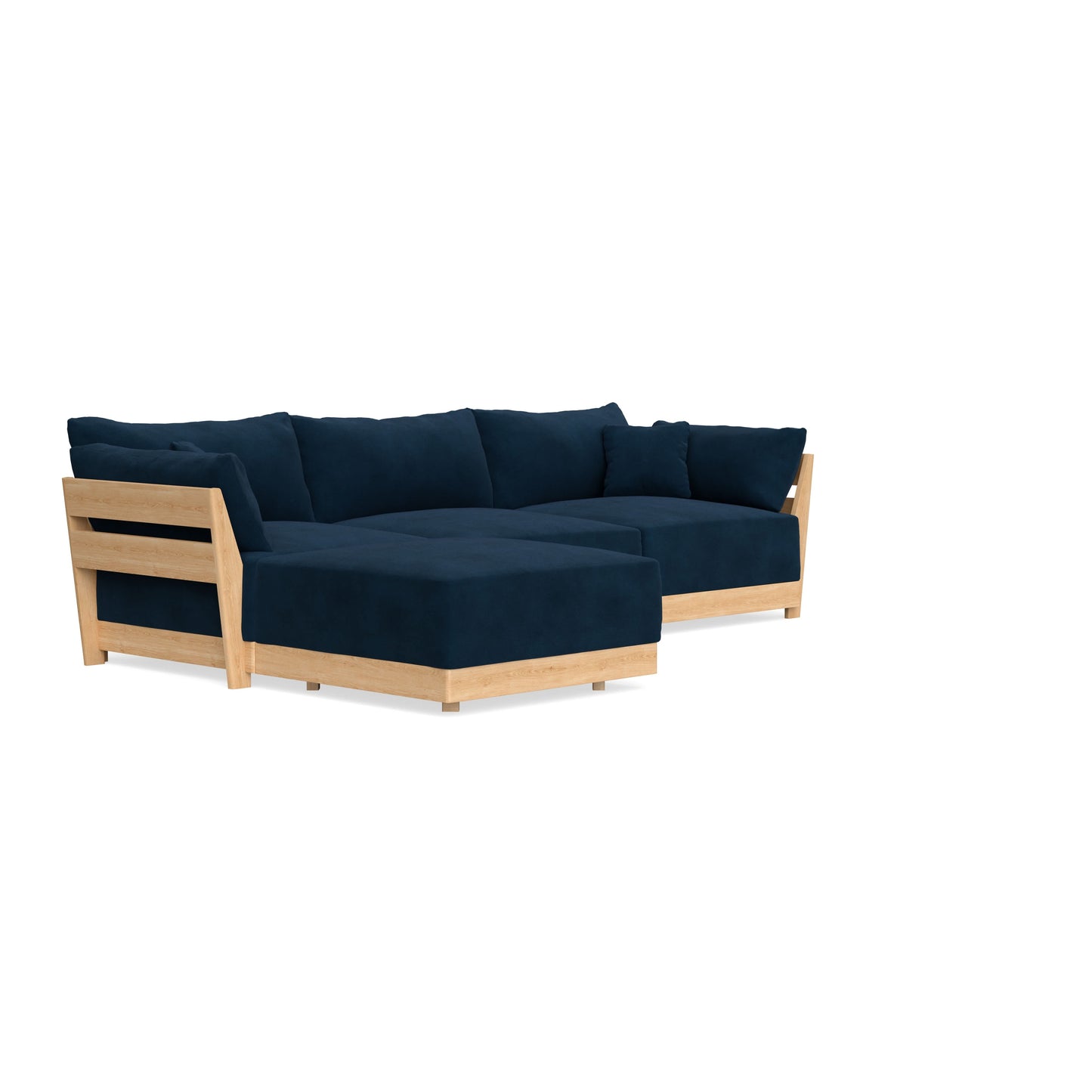 Slipcover Only - Modular Bondi 3-Seater Sectional in Royal Blue