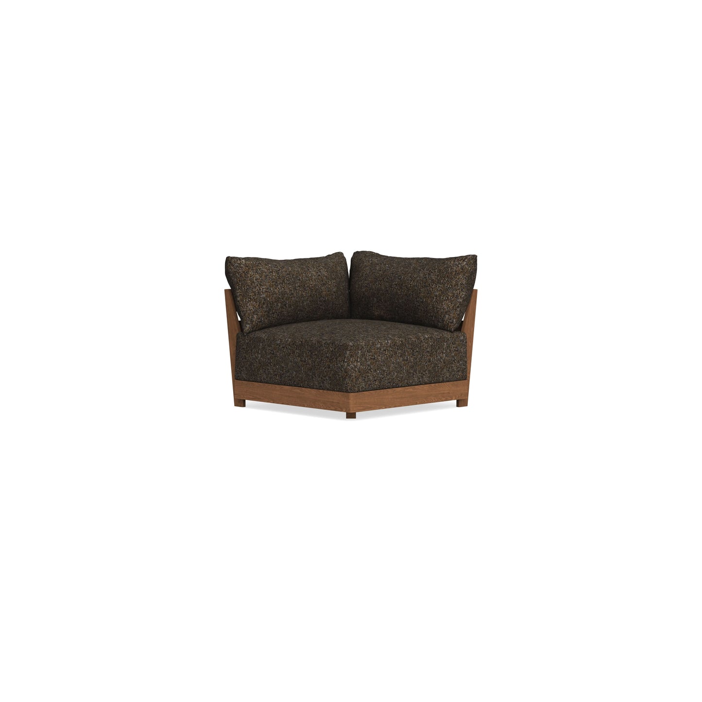 Modular Bondi Espresso Corner Chair in Phantom | Classic Blend