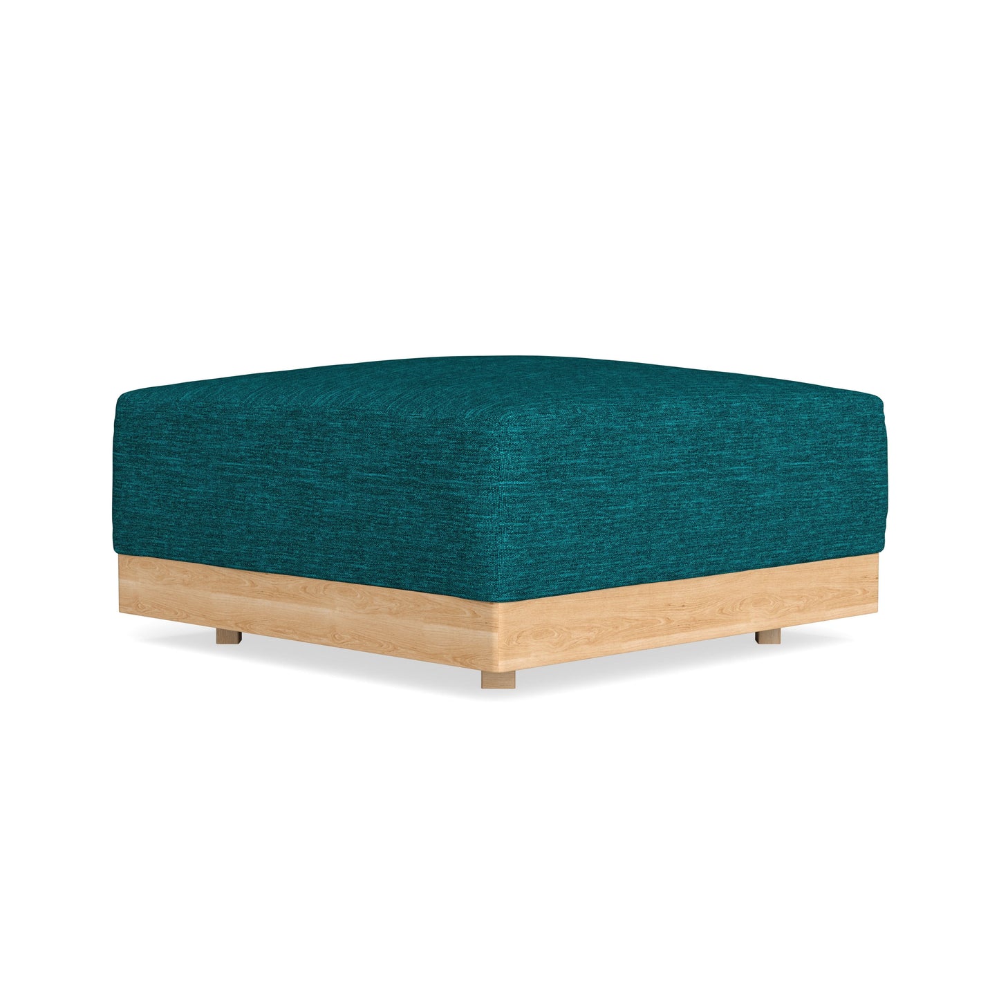 Slipcover Only - Modular Bondi Ottoman in Marine Teal