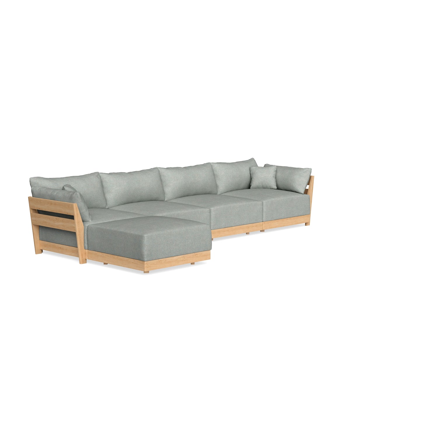 Slipcover Only - Modular Bondi 4-Seater Sectional in Spa
