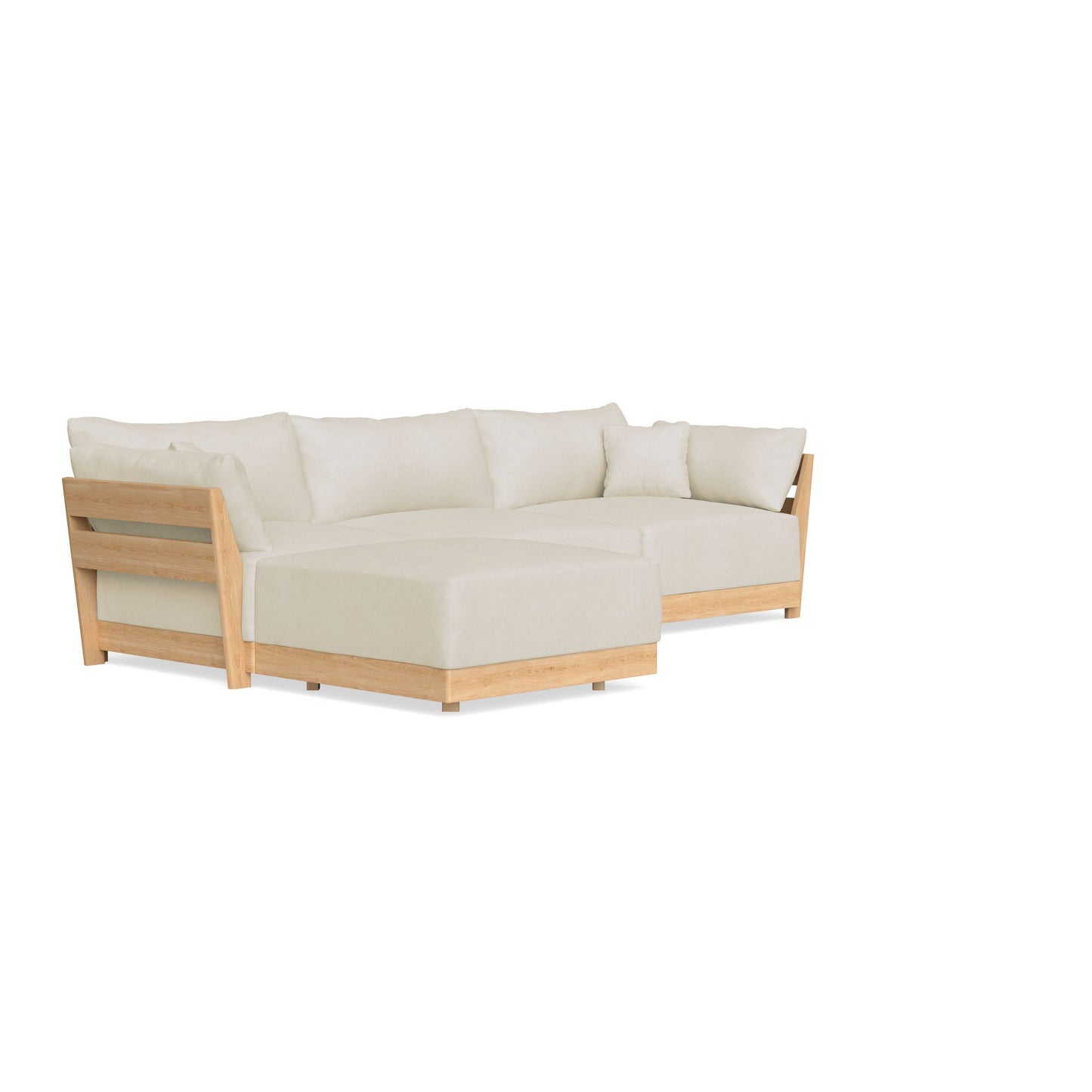 Slipcover Only - Modular Bondi 3-Seater Sectional in Mascarpone
