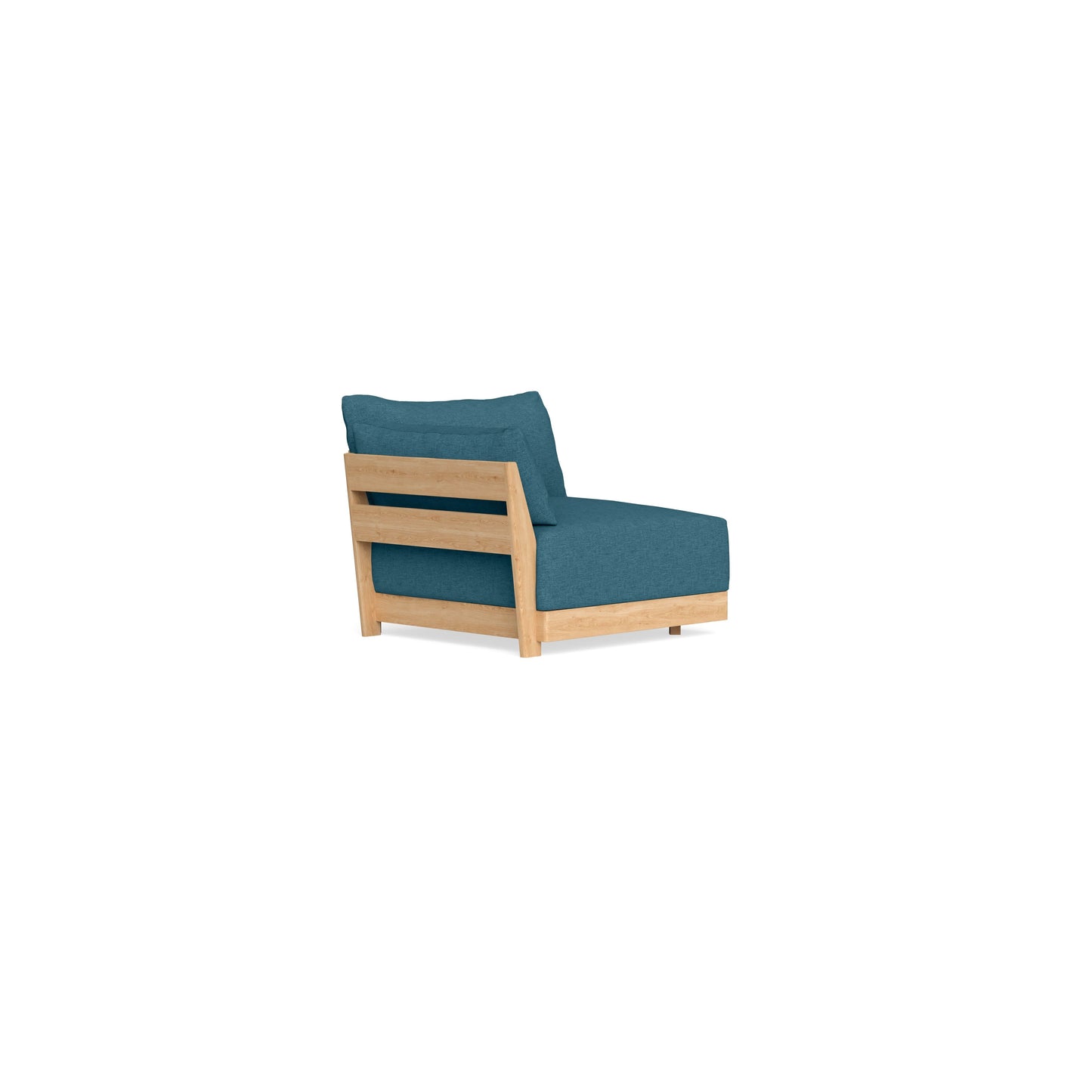 Slipcover Only - Modular Bondi End Chair in Aegean Blue