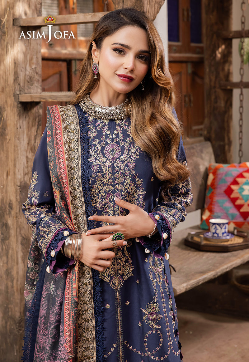 AJRW-31 EMBROIDERED PREMIUM WINTER COTTON 3 PCS