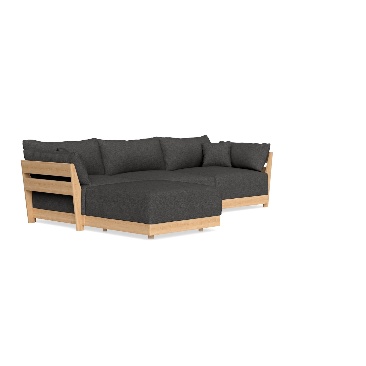 Slipcover Only - Modular Bondi 3-Seater Sectional in Graphite