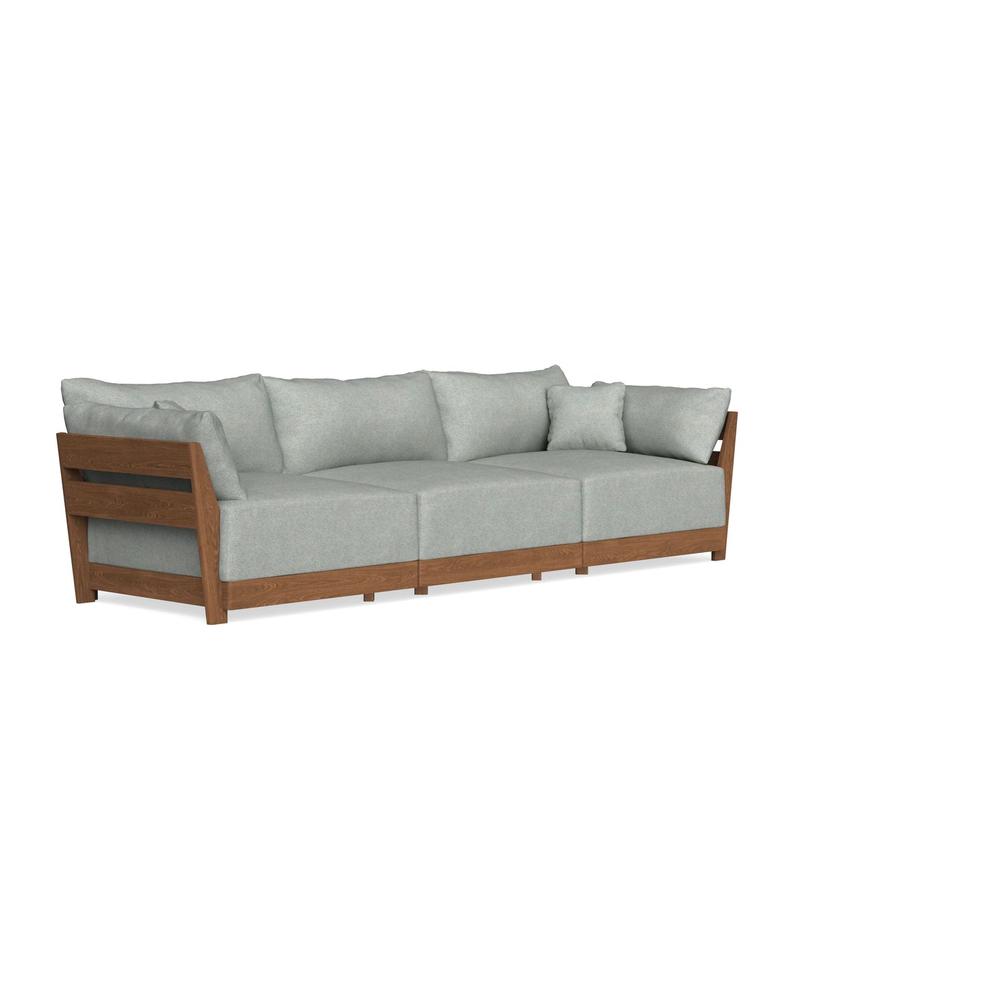 Modular Bondi Espresso 3-Seater Sofa in Spa | Memory Foam Blend