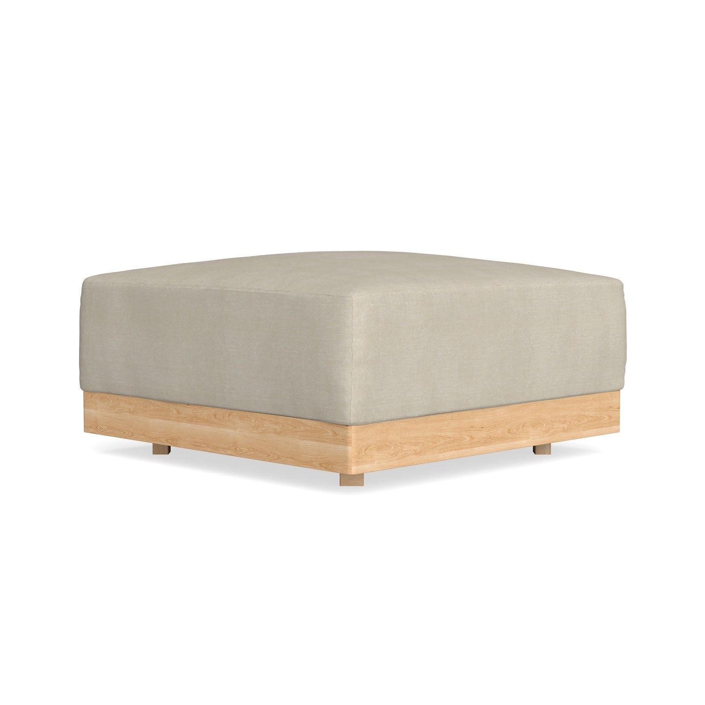 Slipcover Only - Modular Bondi Ottoman in Almond
