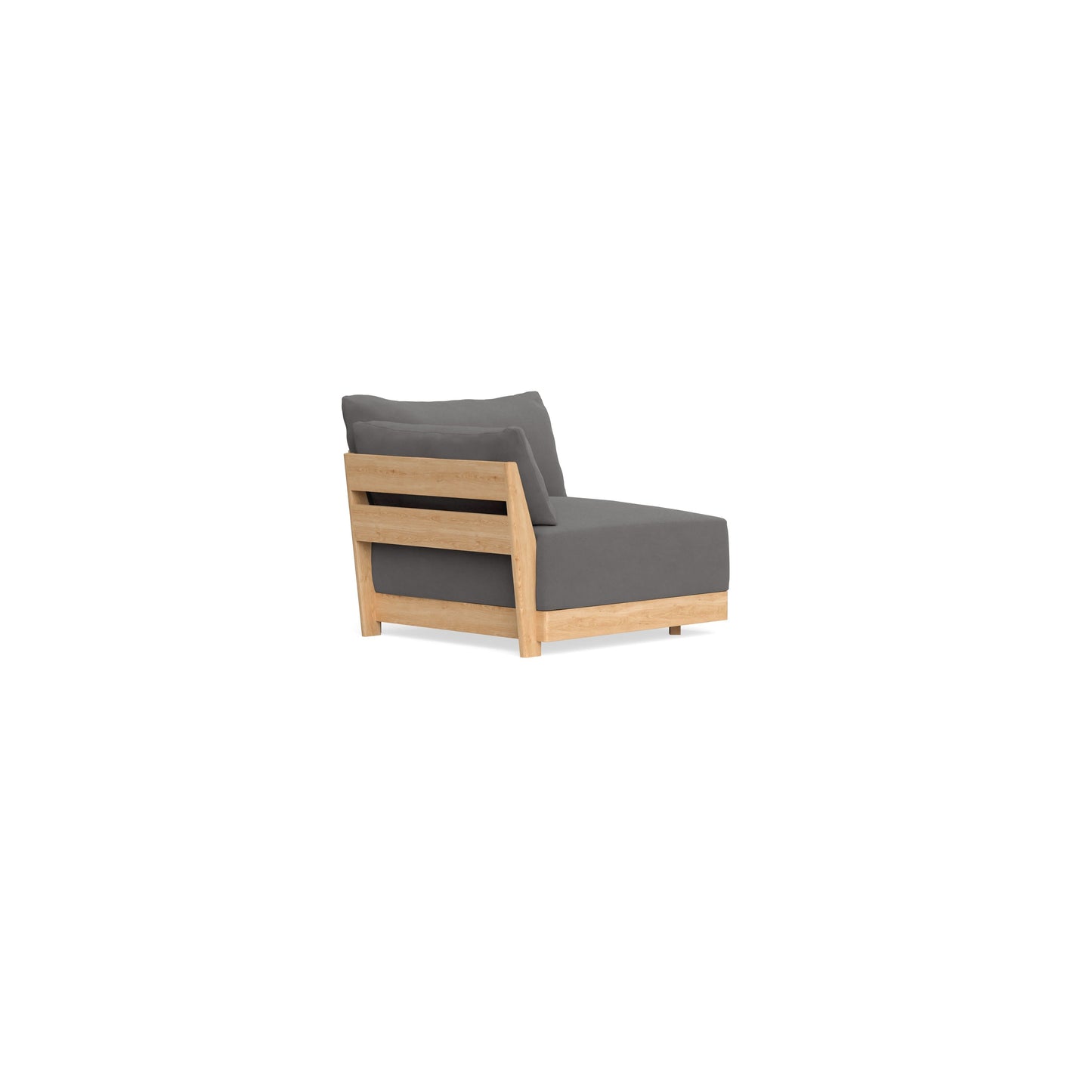 Slipcover Only - Modular Bondi End Chair in Burnt Ember