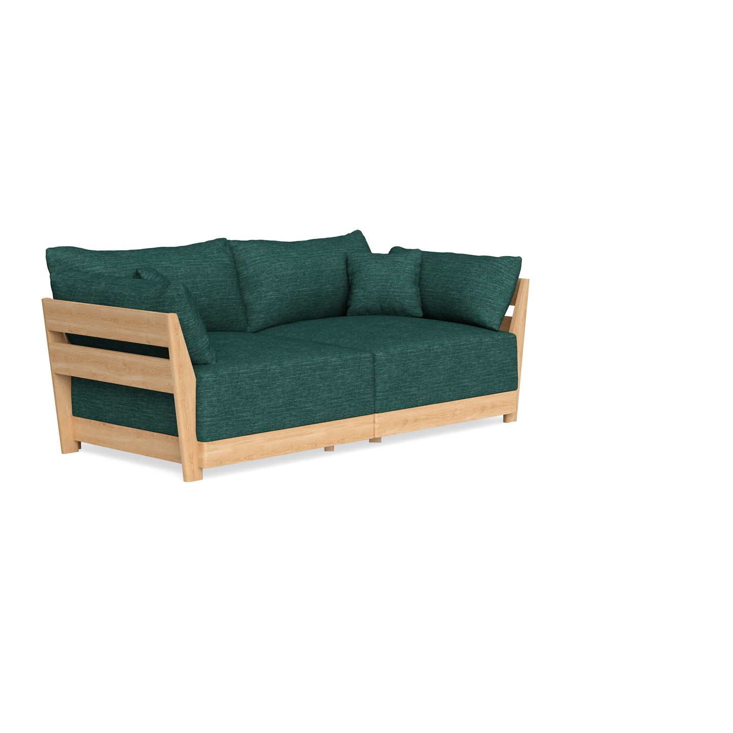Slipcover Only - Modular Bondi 2-Seater Sofa in Forest Green