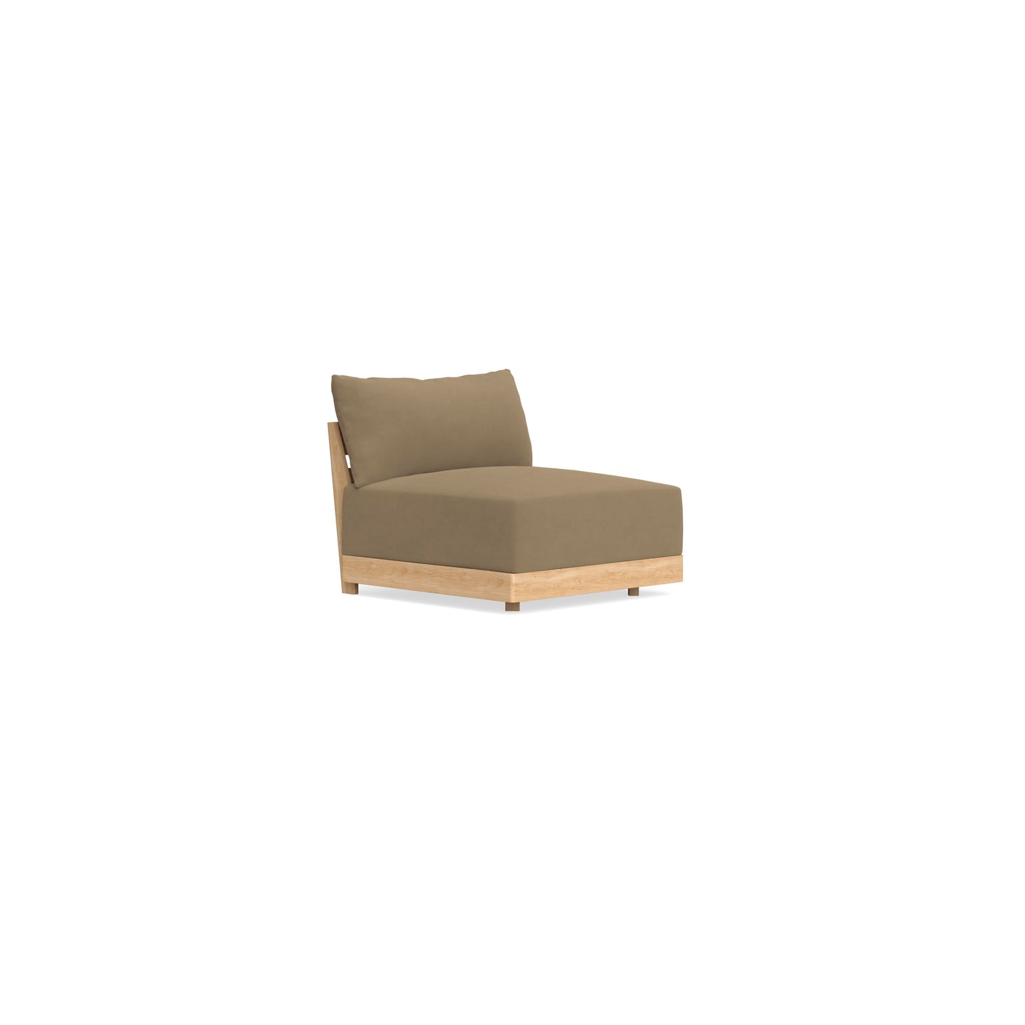 Slipcover Only - Modular Bondi Armless Chair in Macchiato