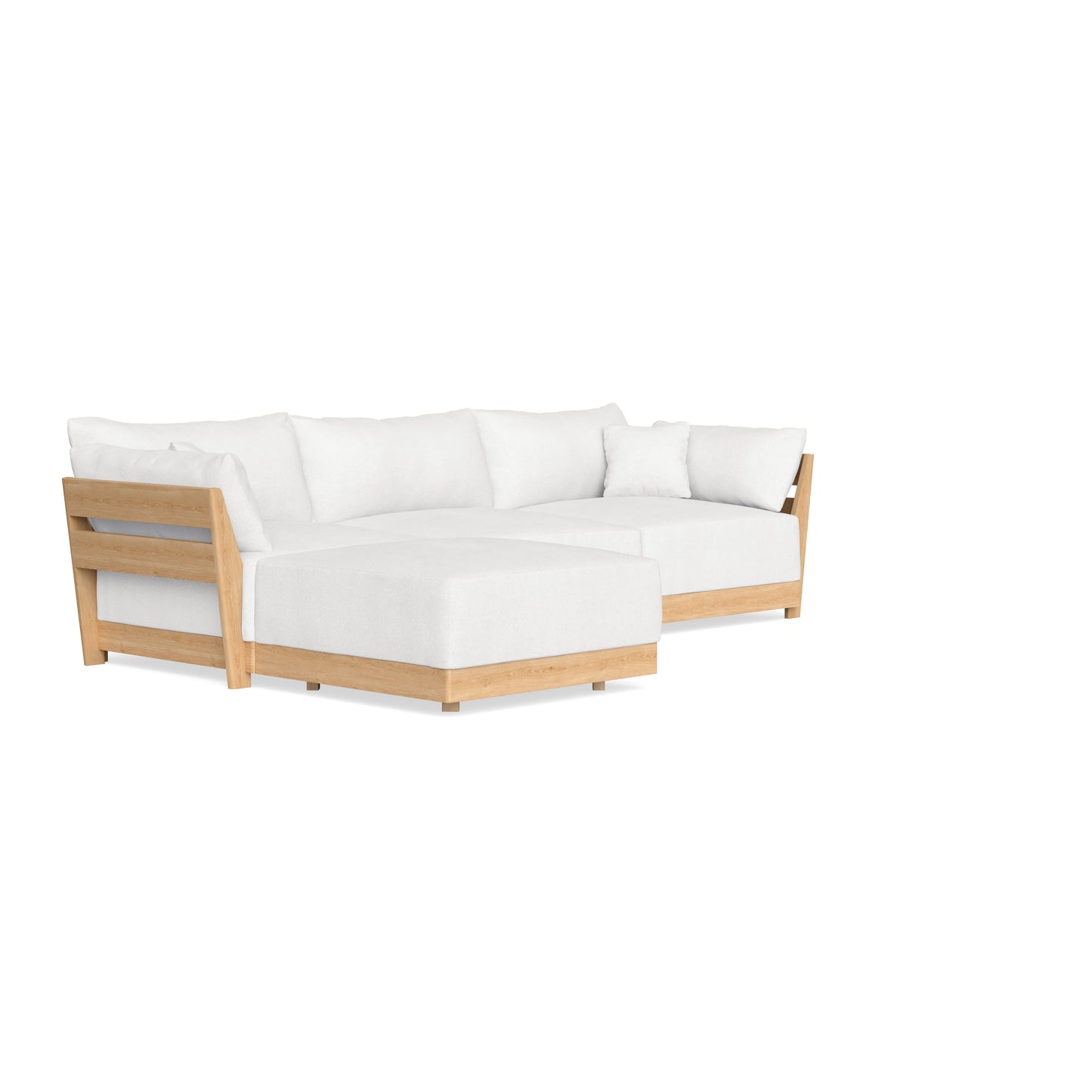 Slipcover Only - Modular Bondi 3-Seater Sectional in Snow
