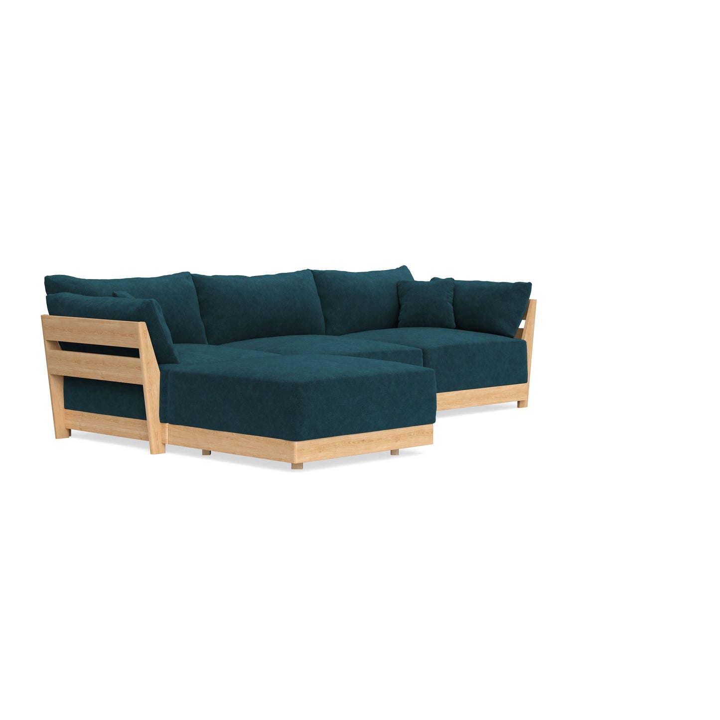 Slipcover Only - Modular Bondi 3-Seater Sectional in Indigo