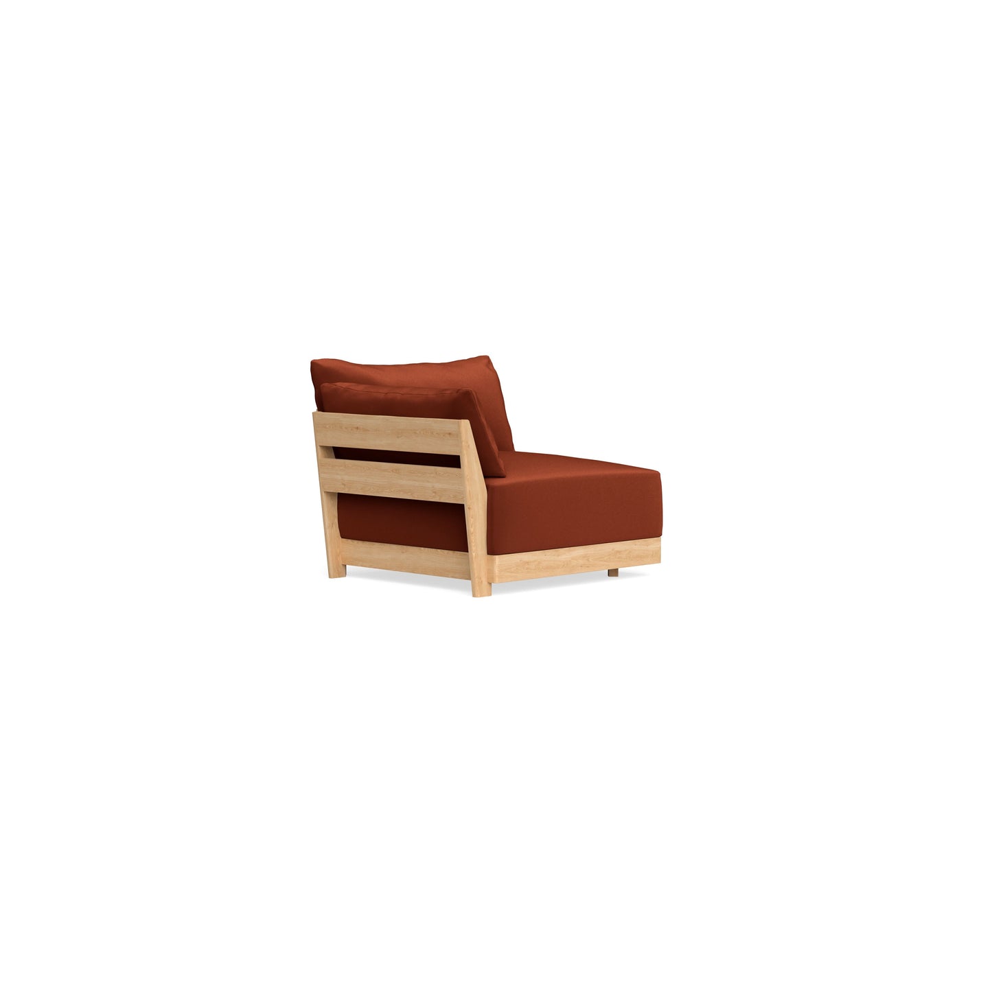 Slipcover Only - Modular Bondi End Chair in Rust