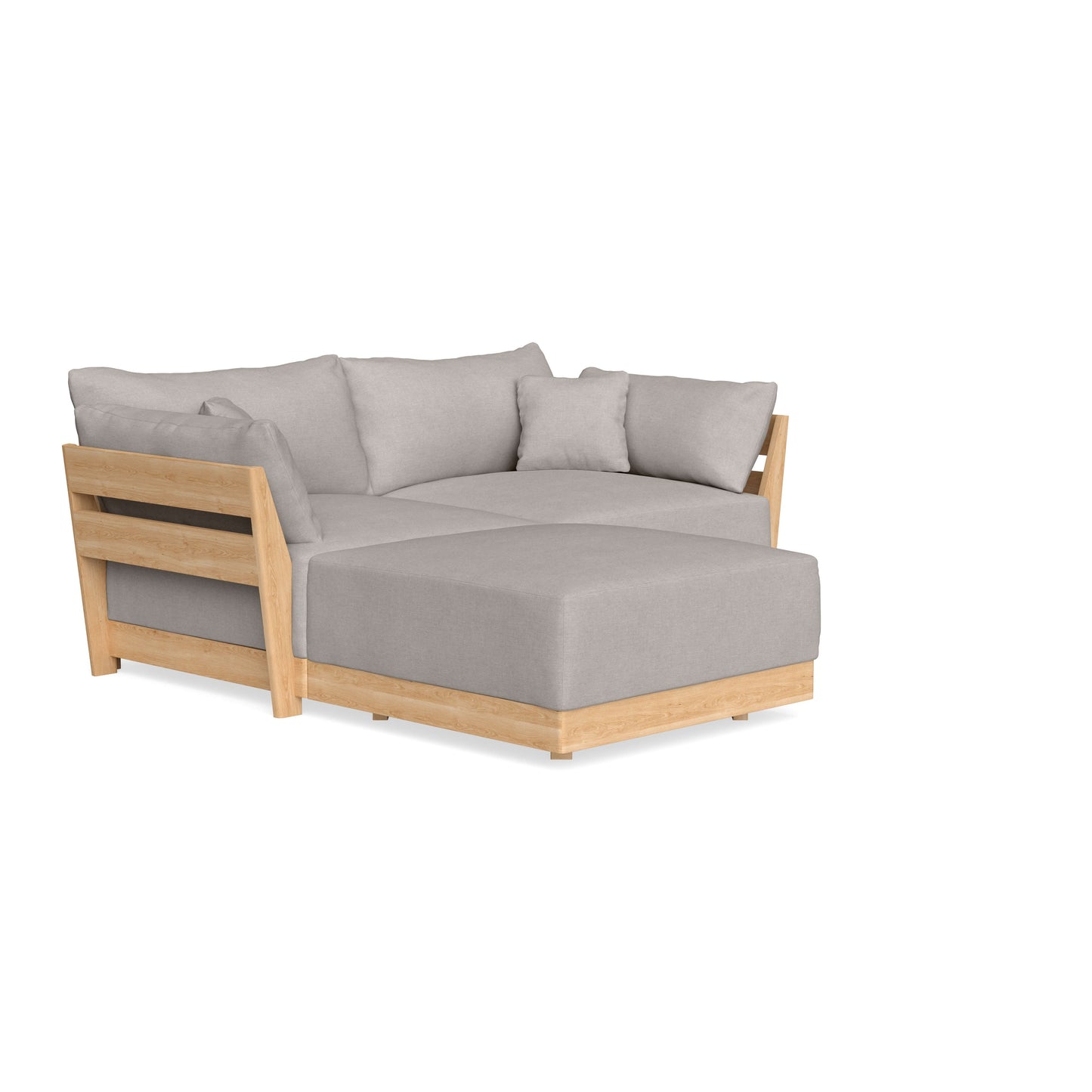Slipcover Only - Modular Bondi 2-Seater Sectional in Cloud