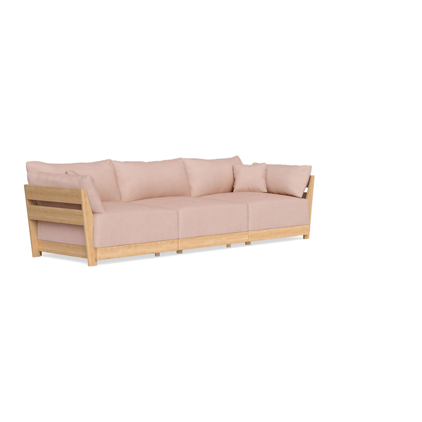 Slipcover Only - Modular Bondi 3-Seater Sofa in Rose Quartz