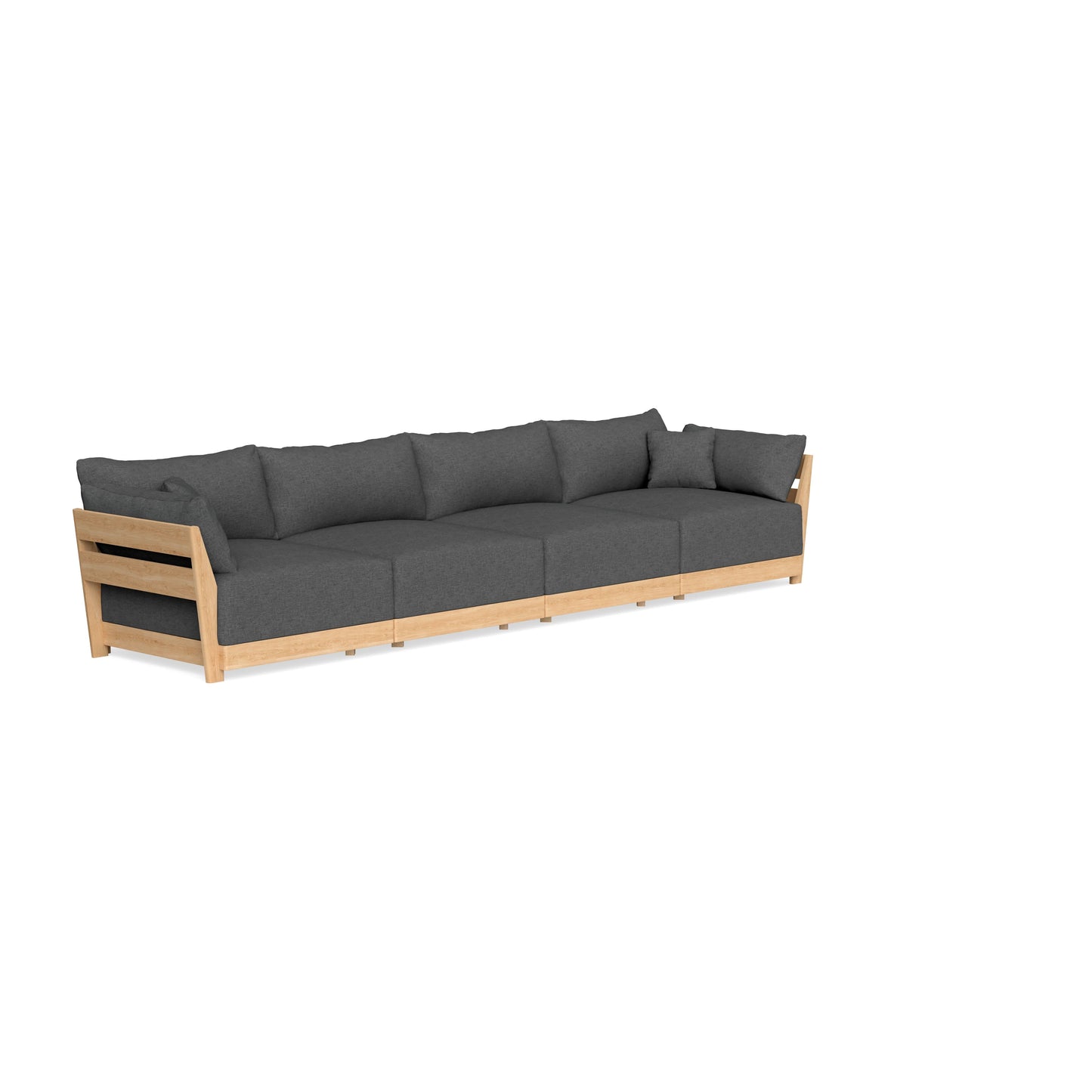 Slipcover Only - Modular Bondi 4-Seater Sofa in Pebble