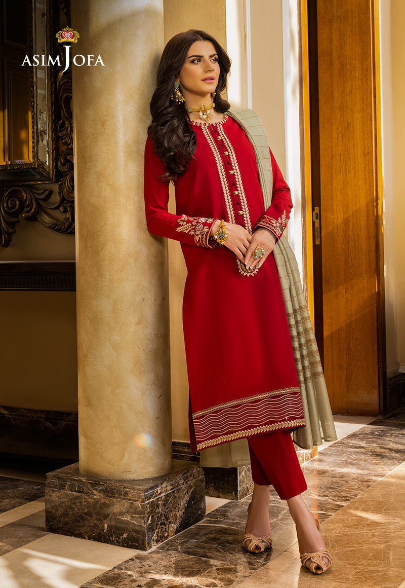 AJPE-38 EMBROIDERED CAMBRIC 2 PCS