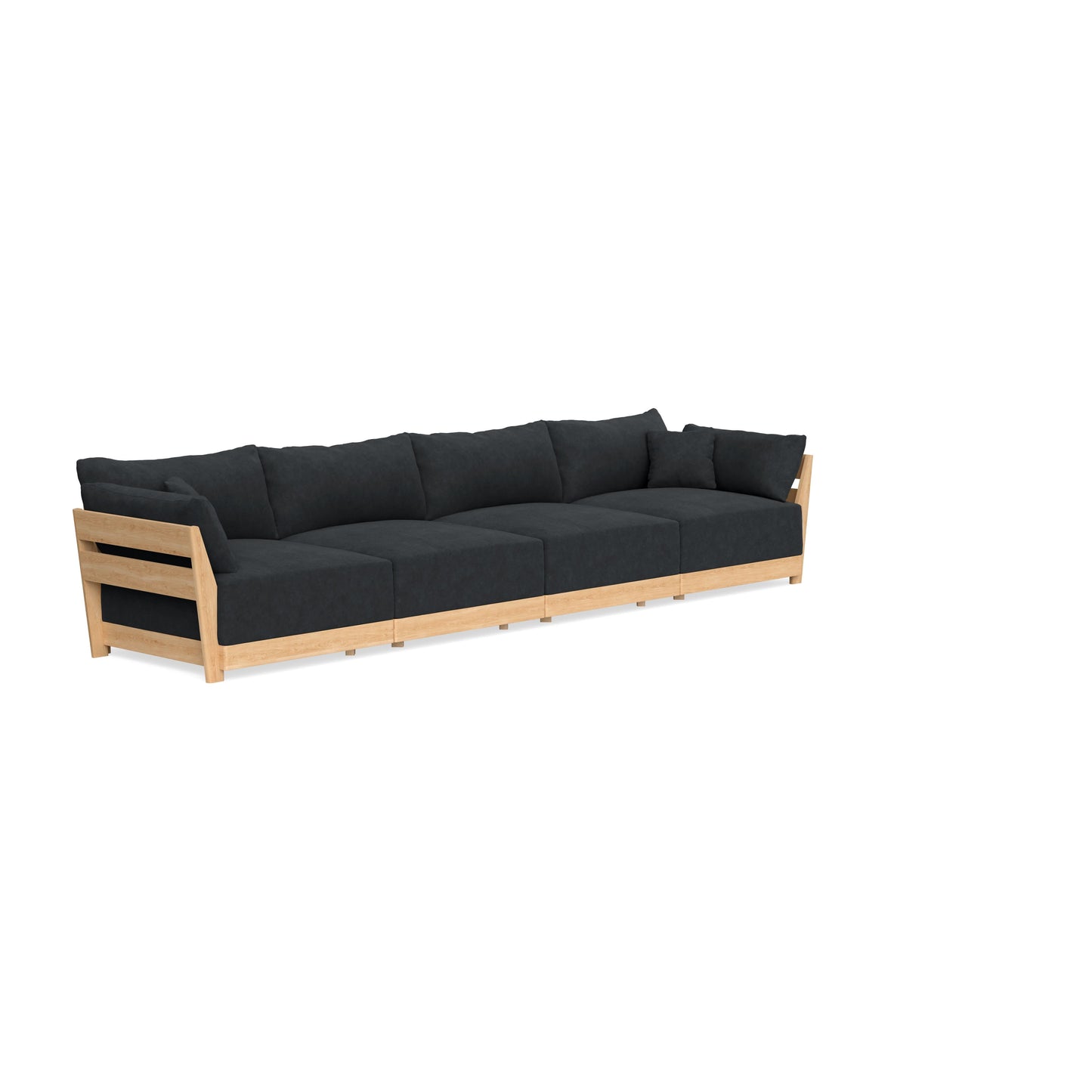 Slipcover Only - Modular Bondi 4-Seater Sofa in Coal
