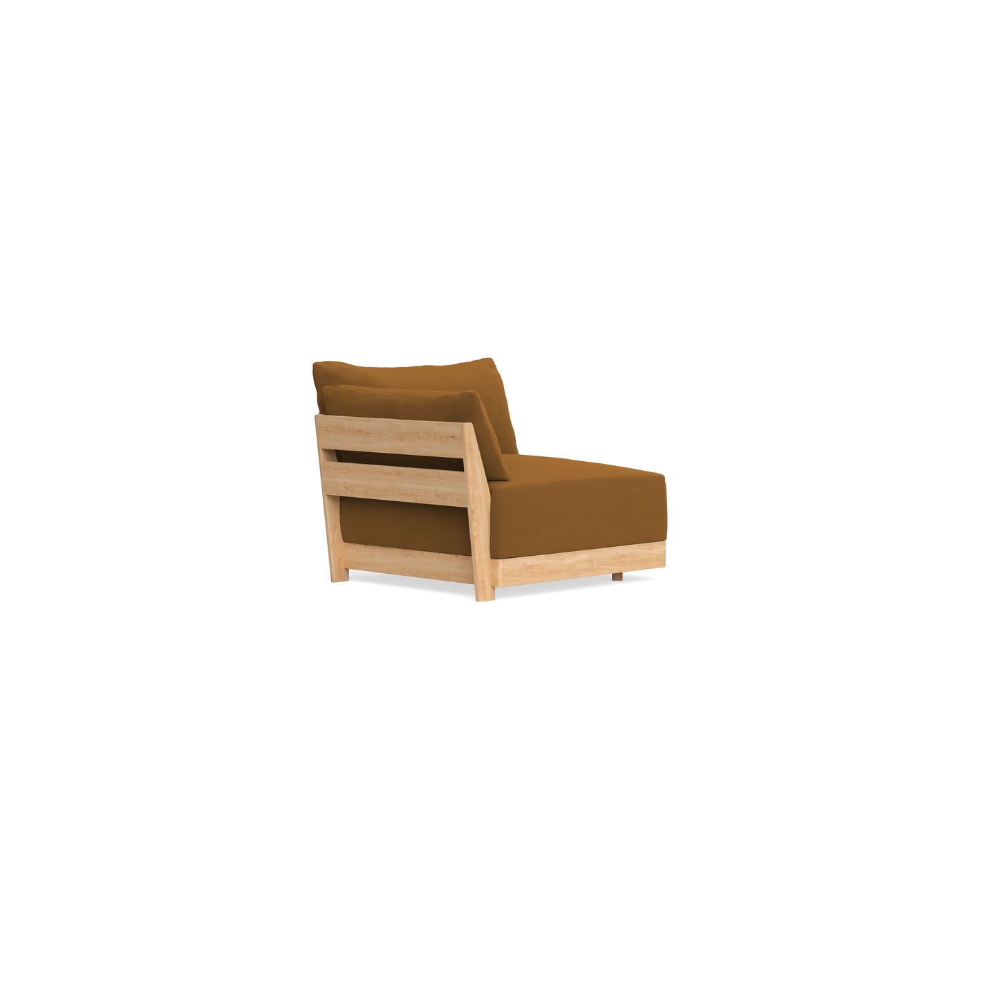 Slipcover Only - Modular Bondi End Chair in Cognac