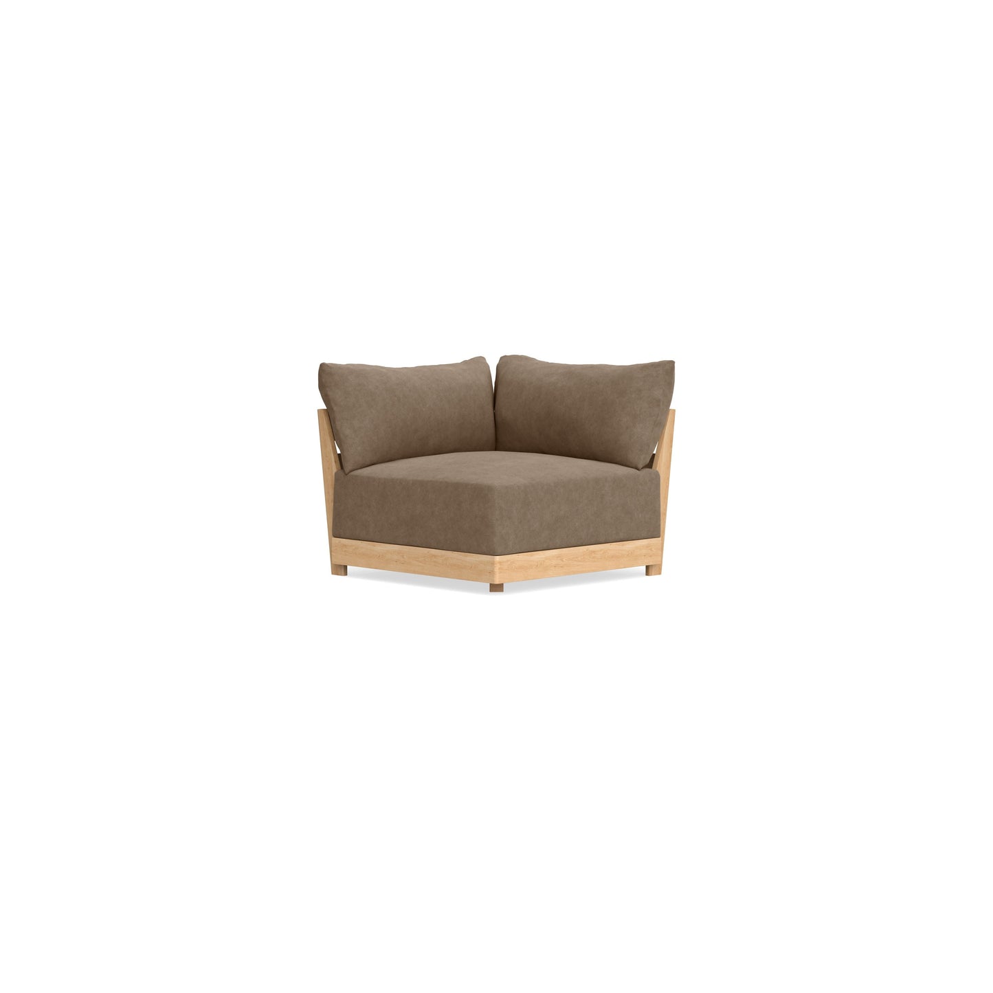 Slipcover Only - Modular Bondi Corner Chair in Coffee