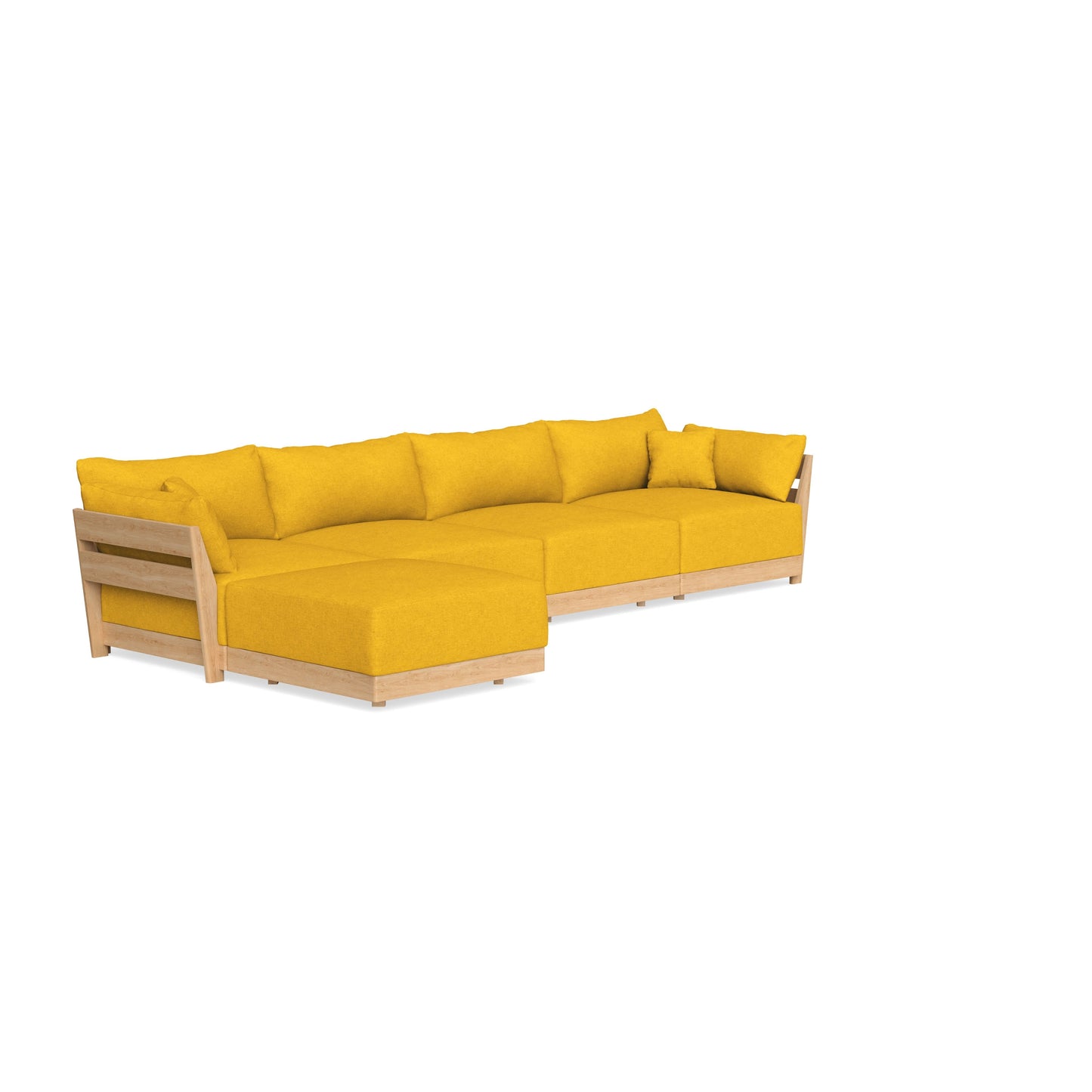 Slipcover Only - Modular Bondi 4-Seater Sectional in Sunflower