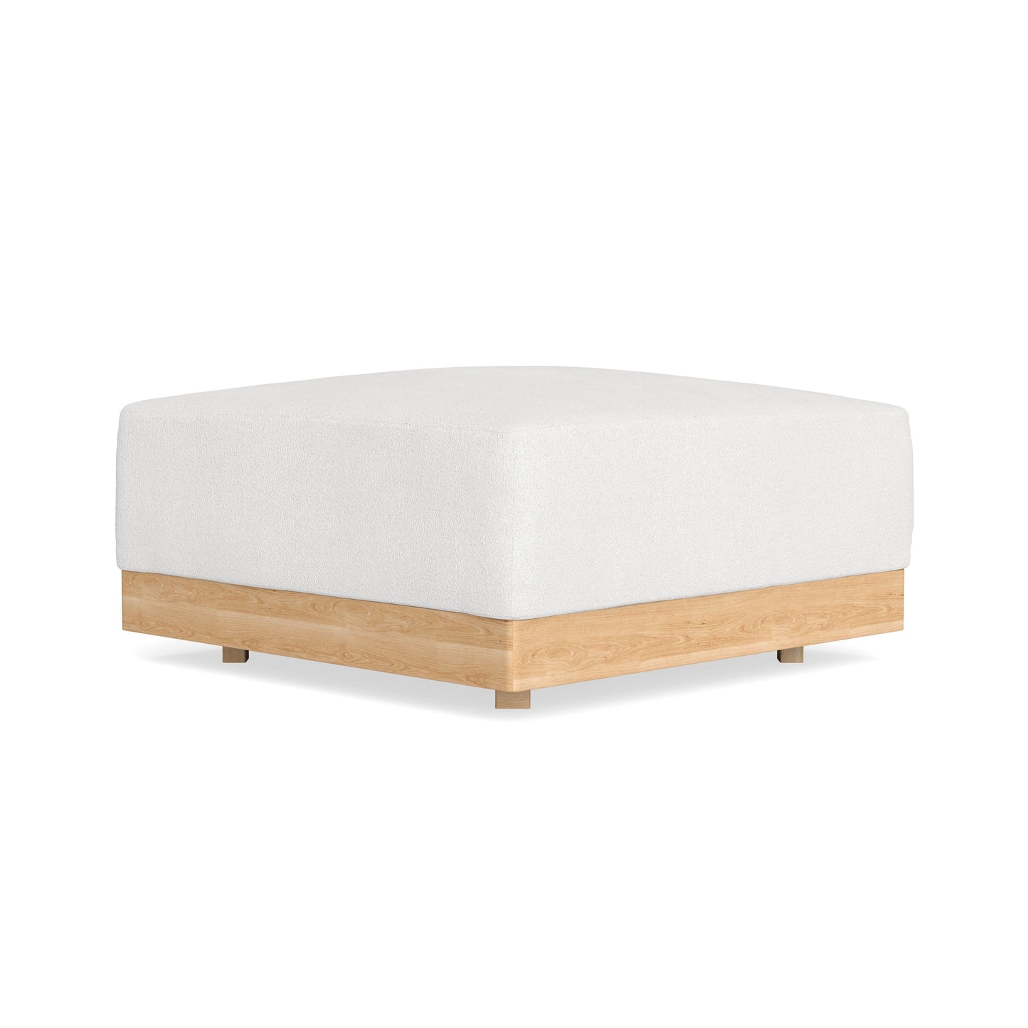 Slipcover Only - Modular Bondi Ottoman in Snow