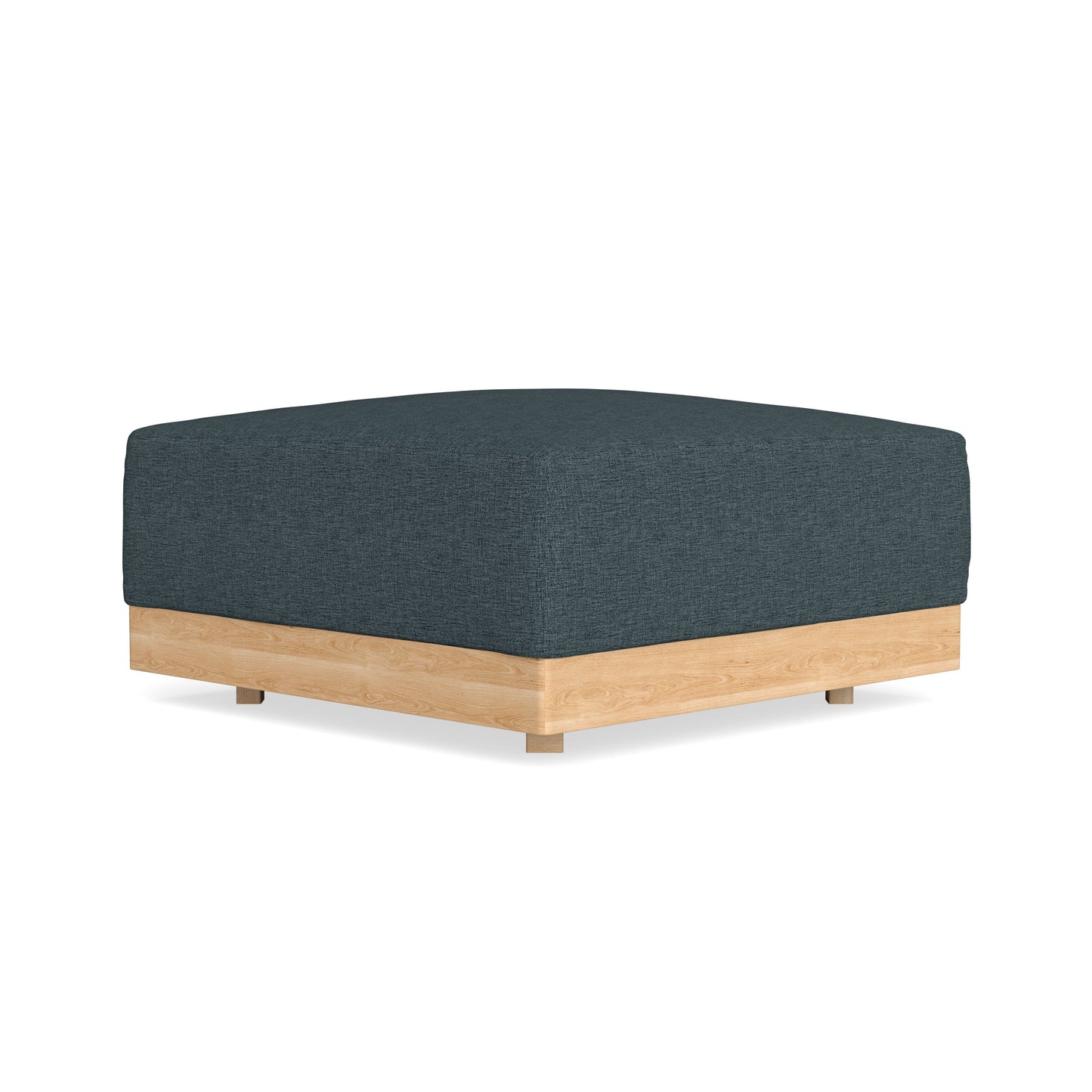 Slipcover Only - Modular Bondi Ottoman in Ocean Gray