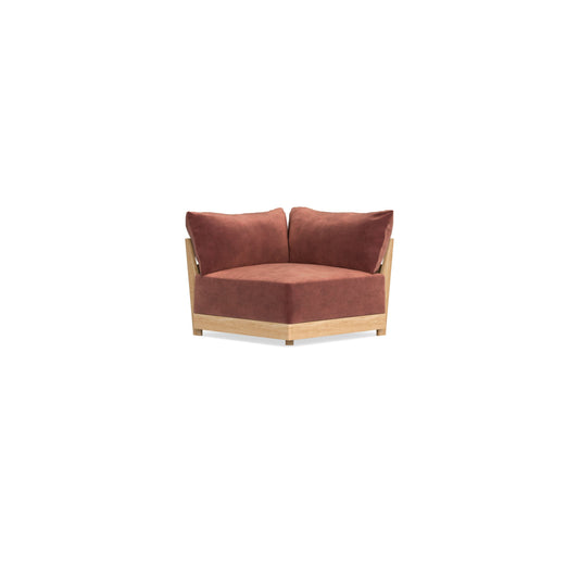 Slipcover Only - Modular Bondi Corner Chair in Spice