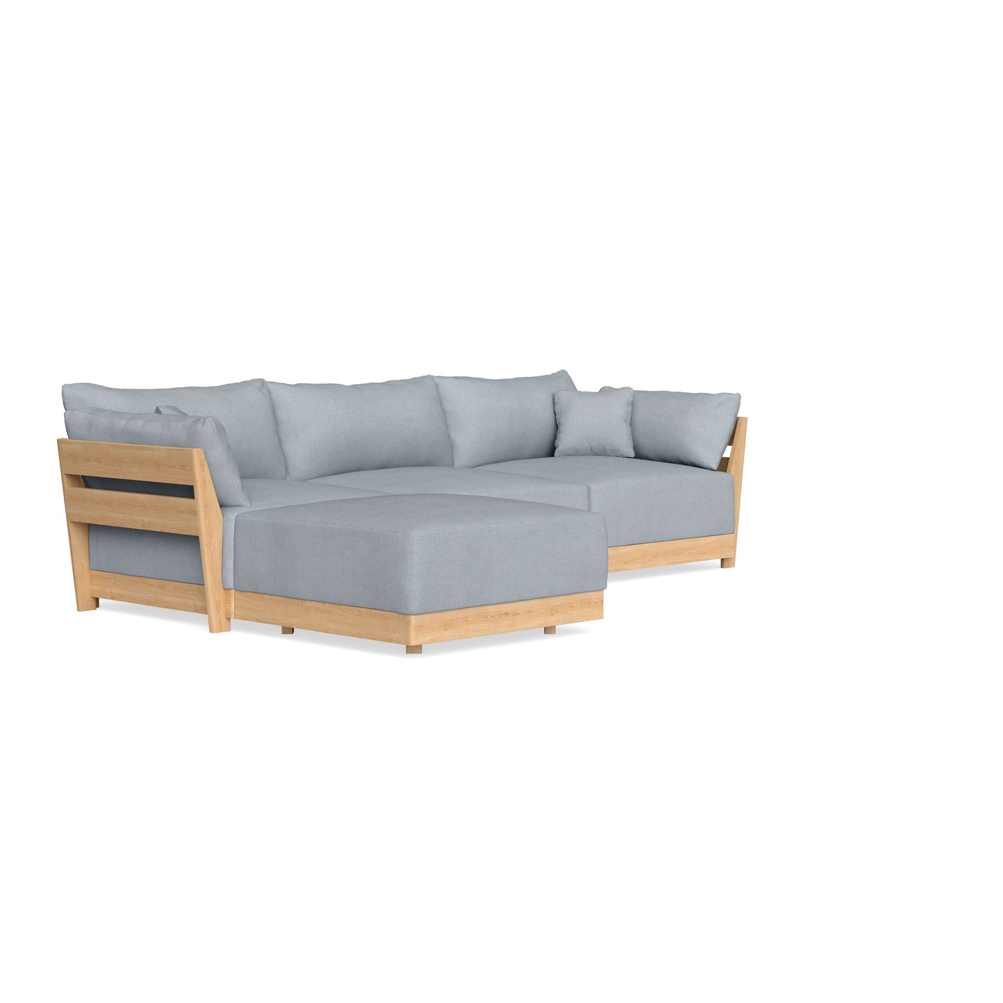 Slipcover Only - Modular Bondi 3-Seater Sectional in Ash