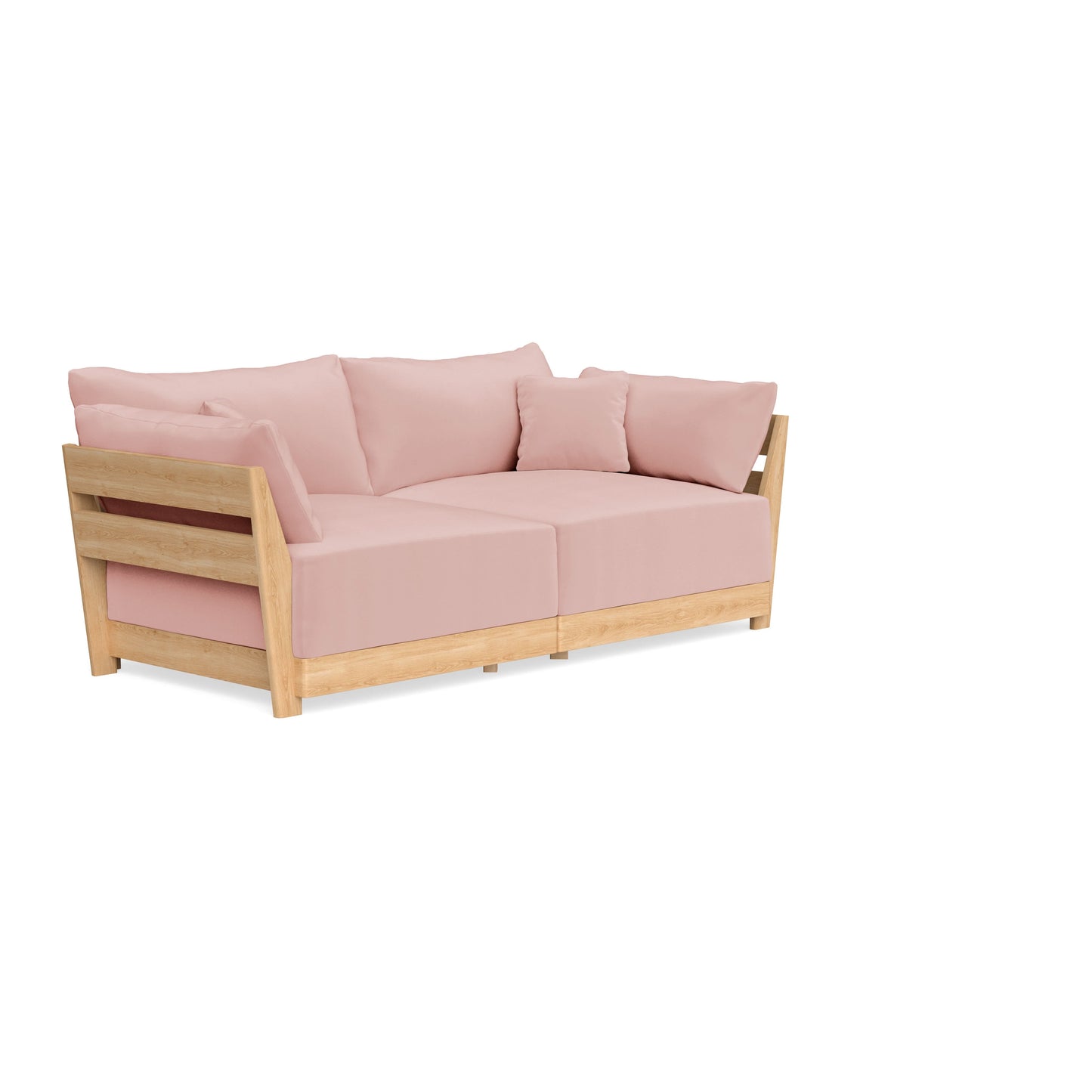Slipcover Only - Modular Bondi 2-Seater Sofa in Powder Pink