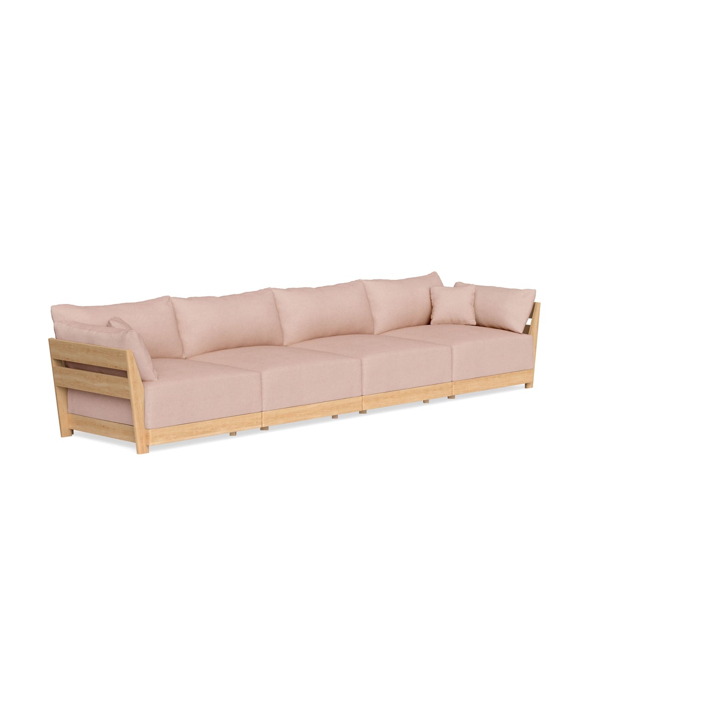 Slipcover Only - Modular Bondi 4-Seater Sofa in Rose Quartz