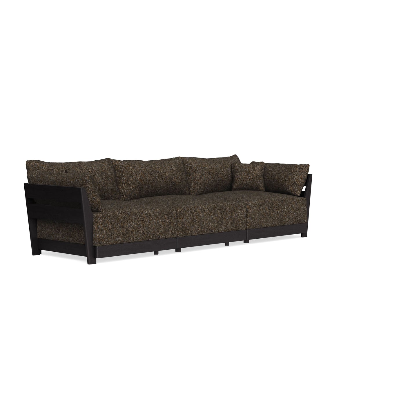 Modular Bondi Black 3-Seater Sofa in Phantom | Classic Blend