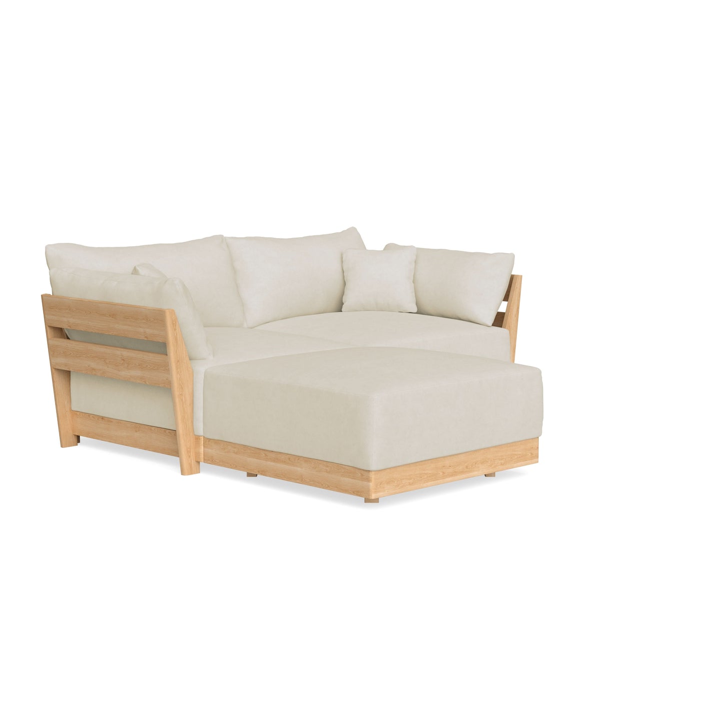 Slipcover Only - Modular Bondi 2-Seater Sectional in Mascarpone