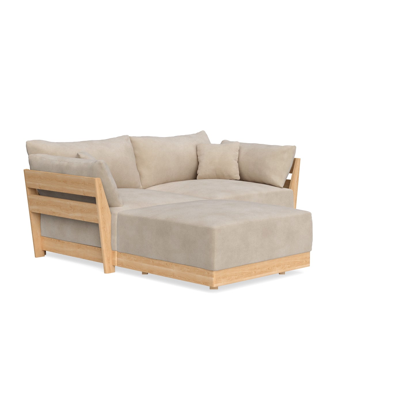 Slipcover Only - Modular Bondi 2-Seater Sectional in Oyster