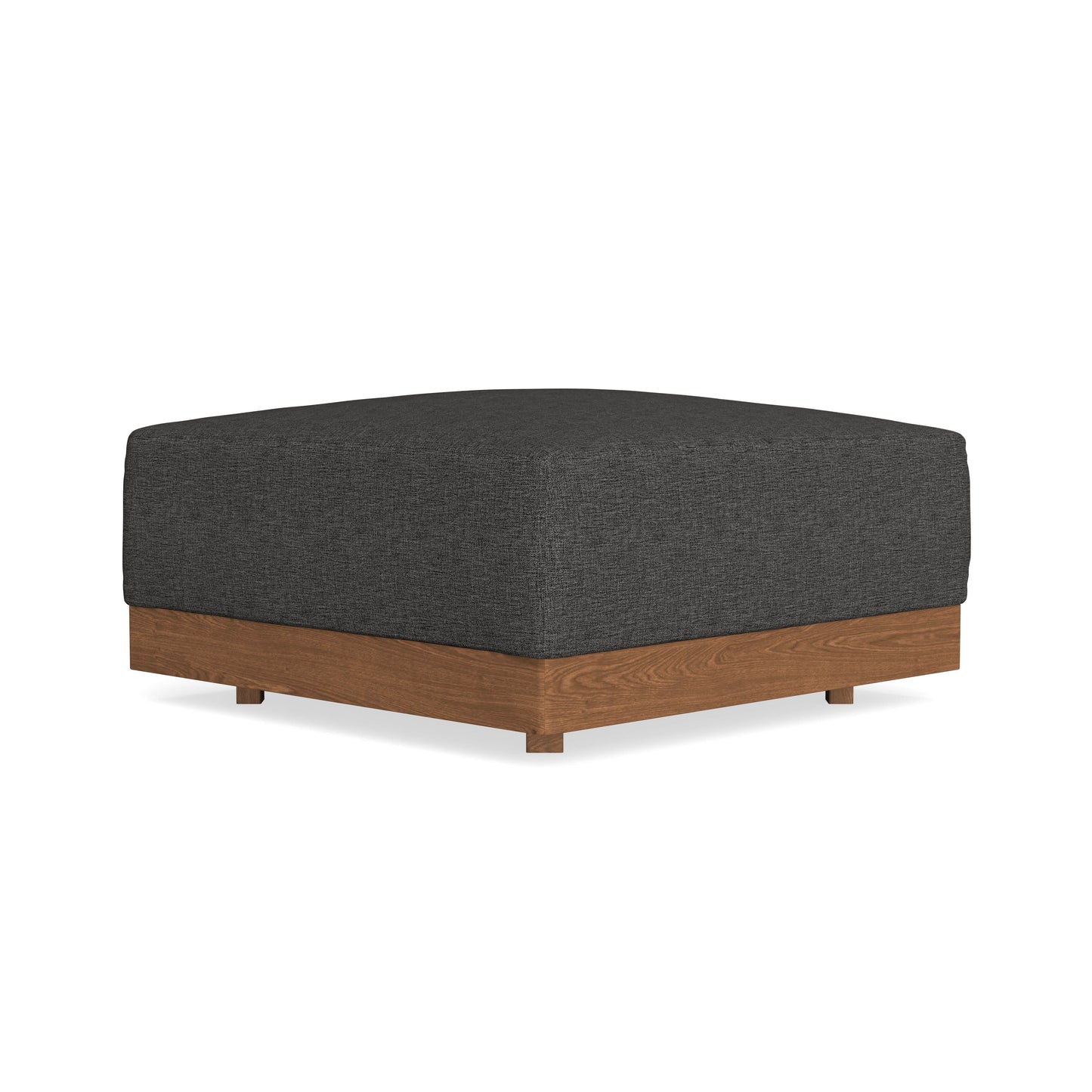 Modular Bondi Espresso Ottoman in Graphite | Classic Blend
