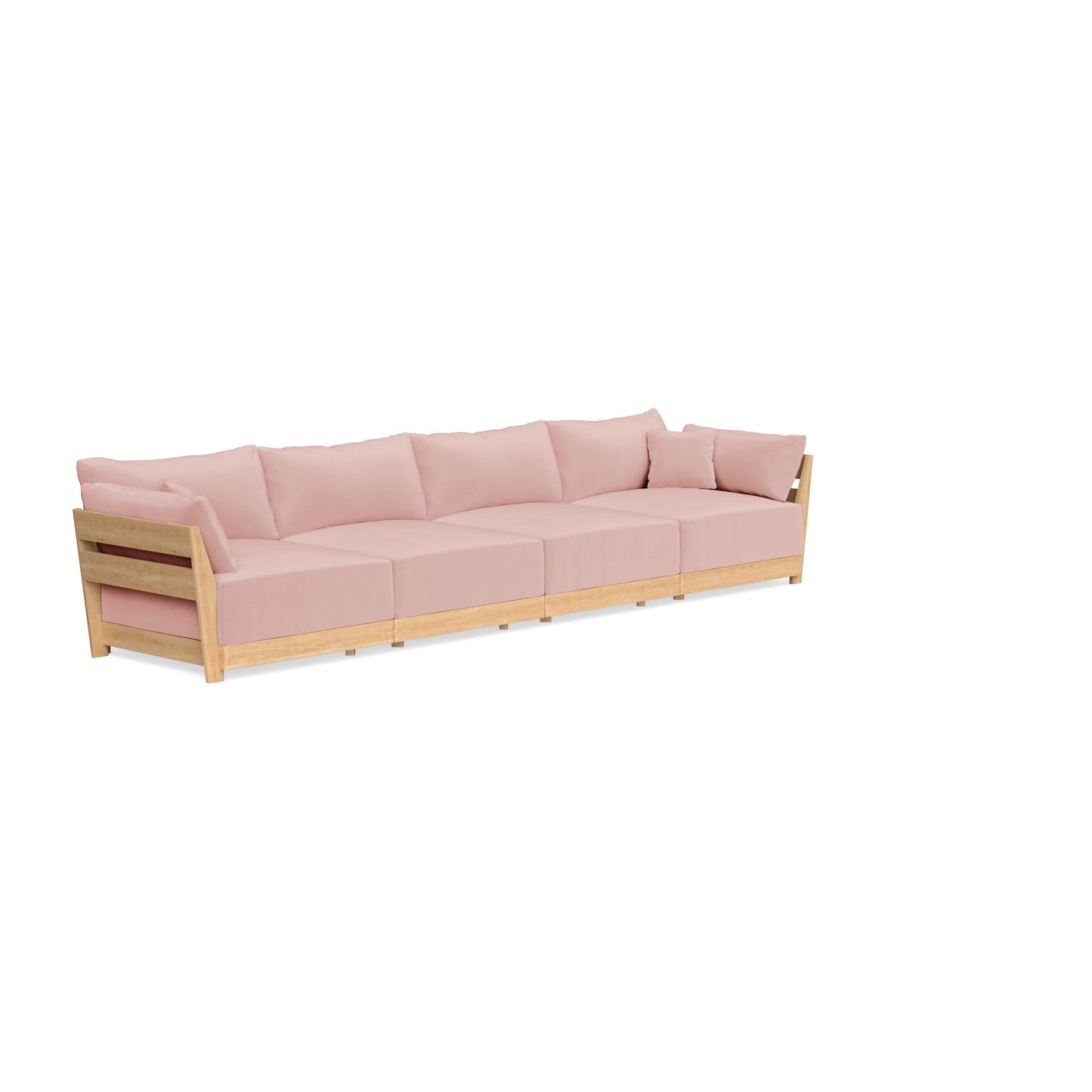 Slipcover Only - Modular Bondi 4-Seater Sofa in Powder Pink