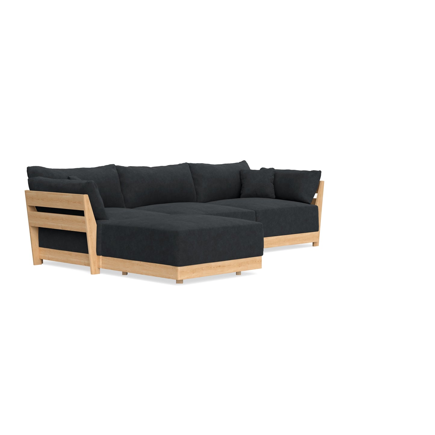 Slipcover Only - Modular Bondi 3-Seater Sectional in Coal
