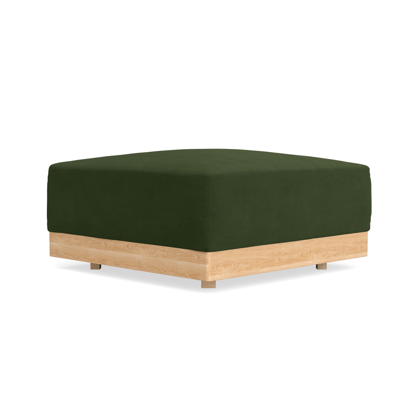 Slipcover Only - Modular Bondi Ottoman in Tuscan Green