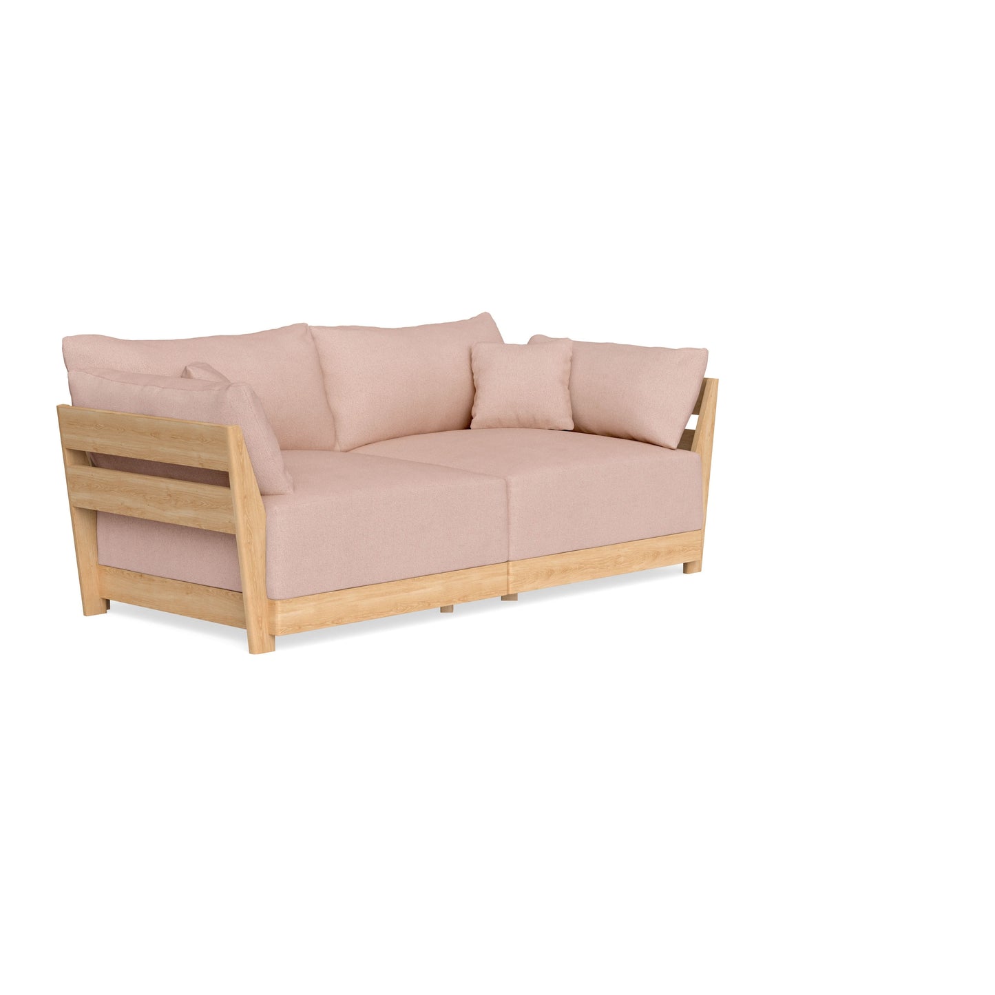 Slipcover Only - Modular Bondi 2-Seater Sofa in Rose Quartz