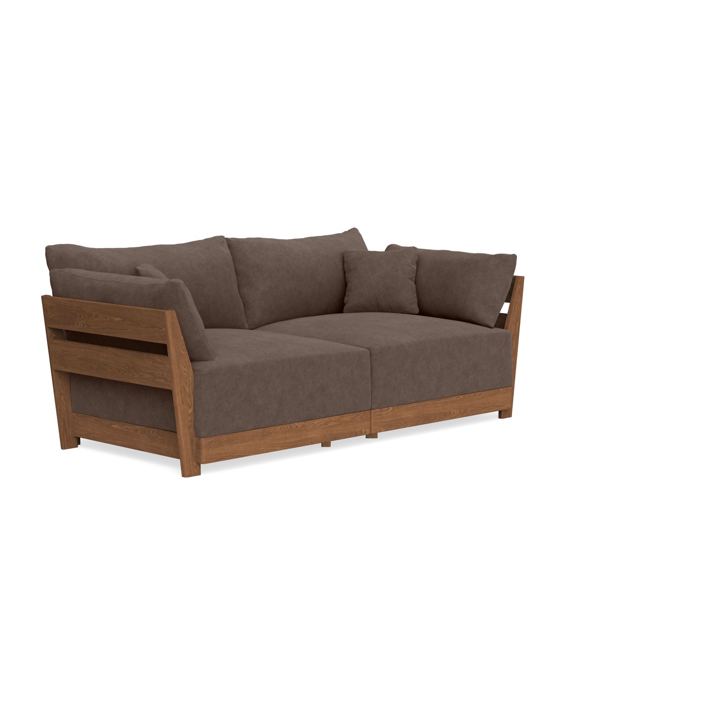 Modular Bondi Espresso 2-Seater Sofa in Chocolate | Classic Blend