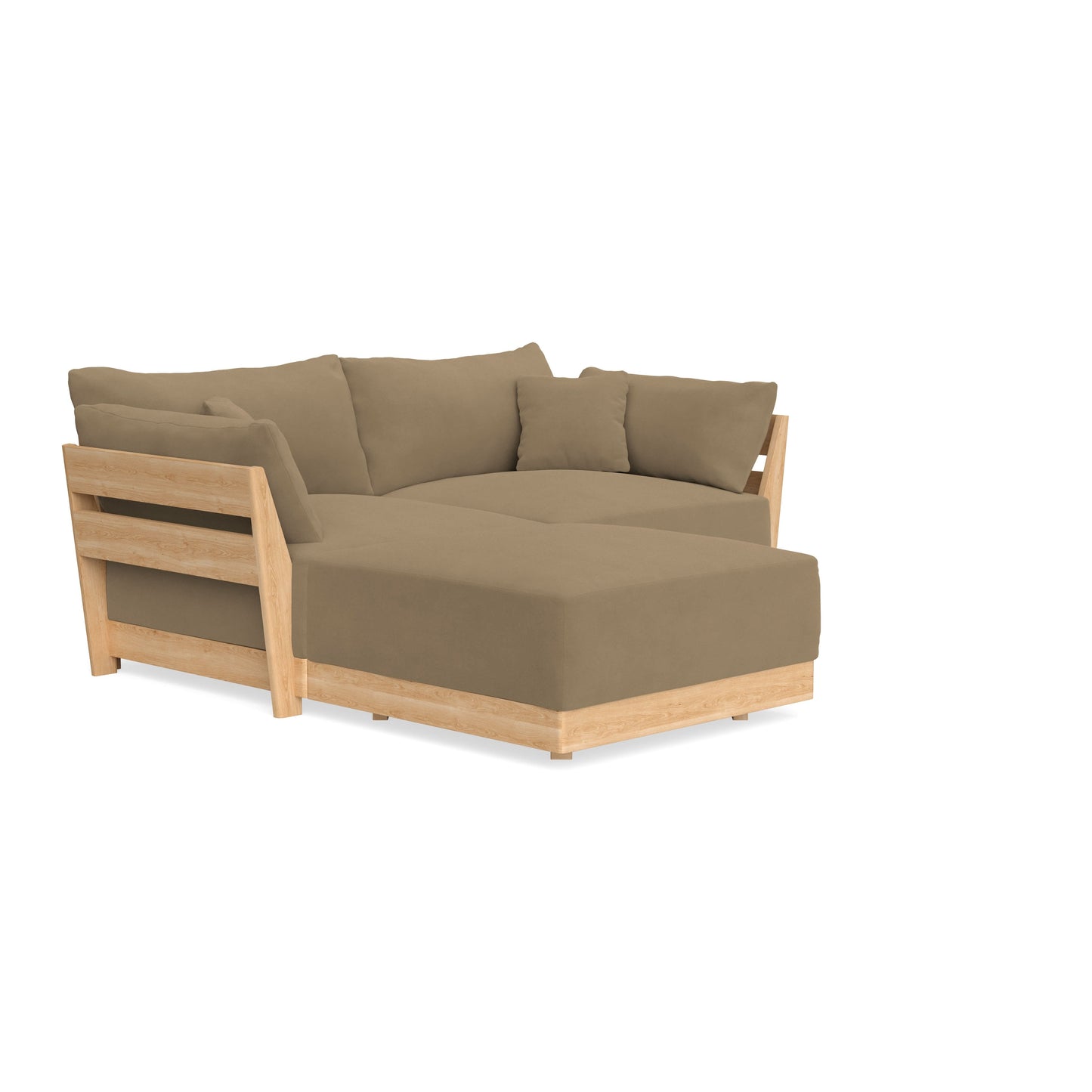Slipcover Only - Modular Bondi 2-Seater Sectional in Macchiato