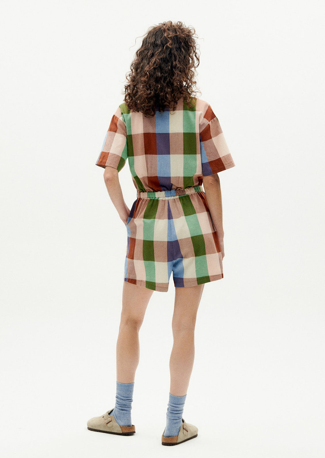 Agata Jumpsuit in Multicolor Madras