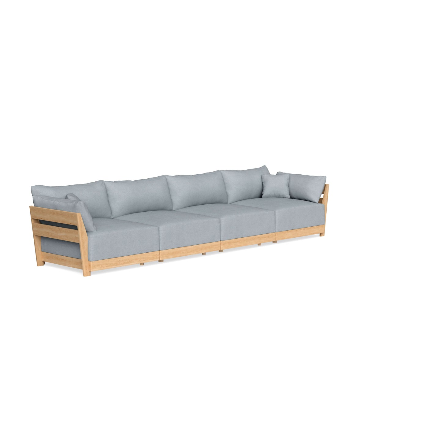 Slipcover Only - Modular Bondi 4-Seater Sofa in Ash